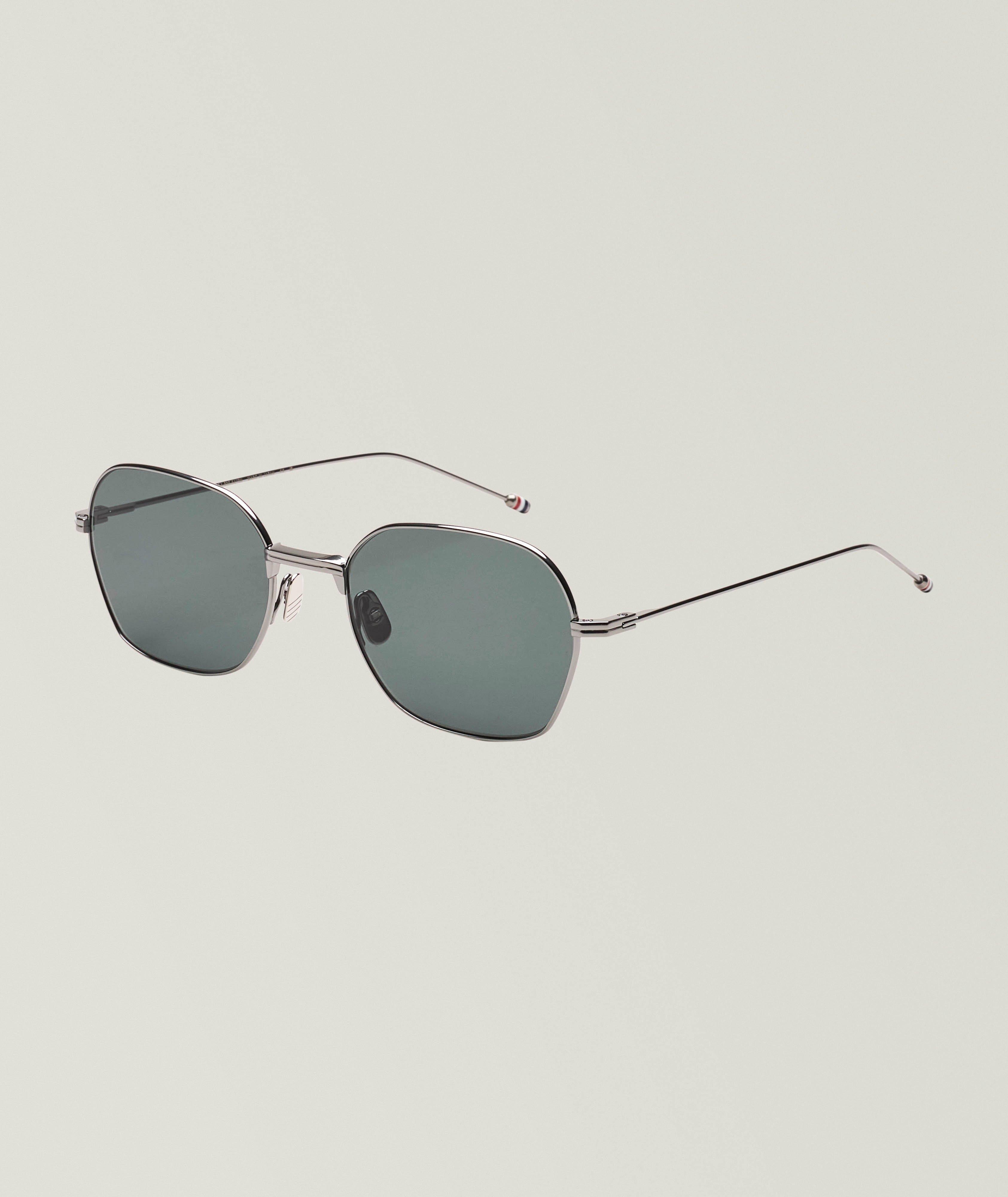 Titanium Rectangular Sunglasses