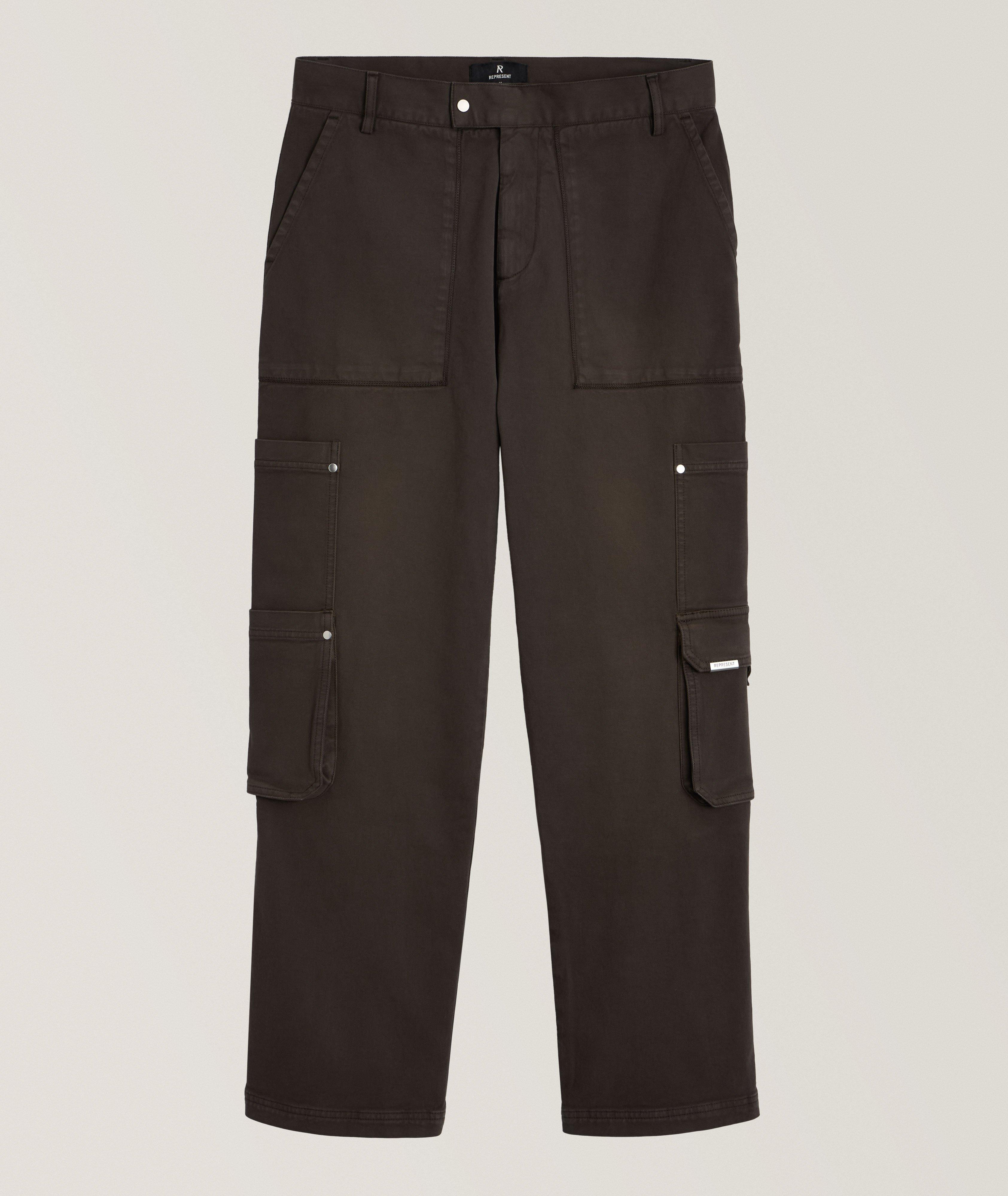 Pantalon en coton extensible, collection Workshop image 0