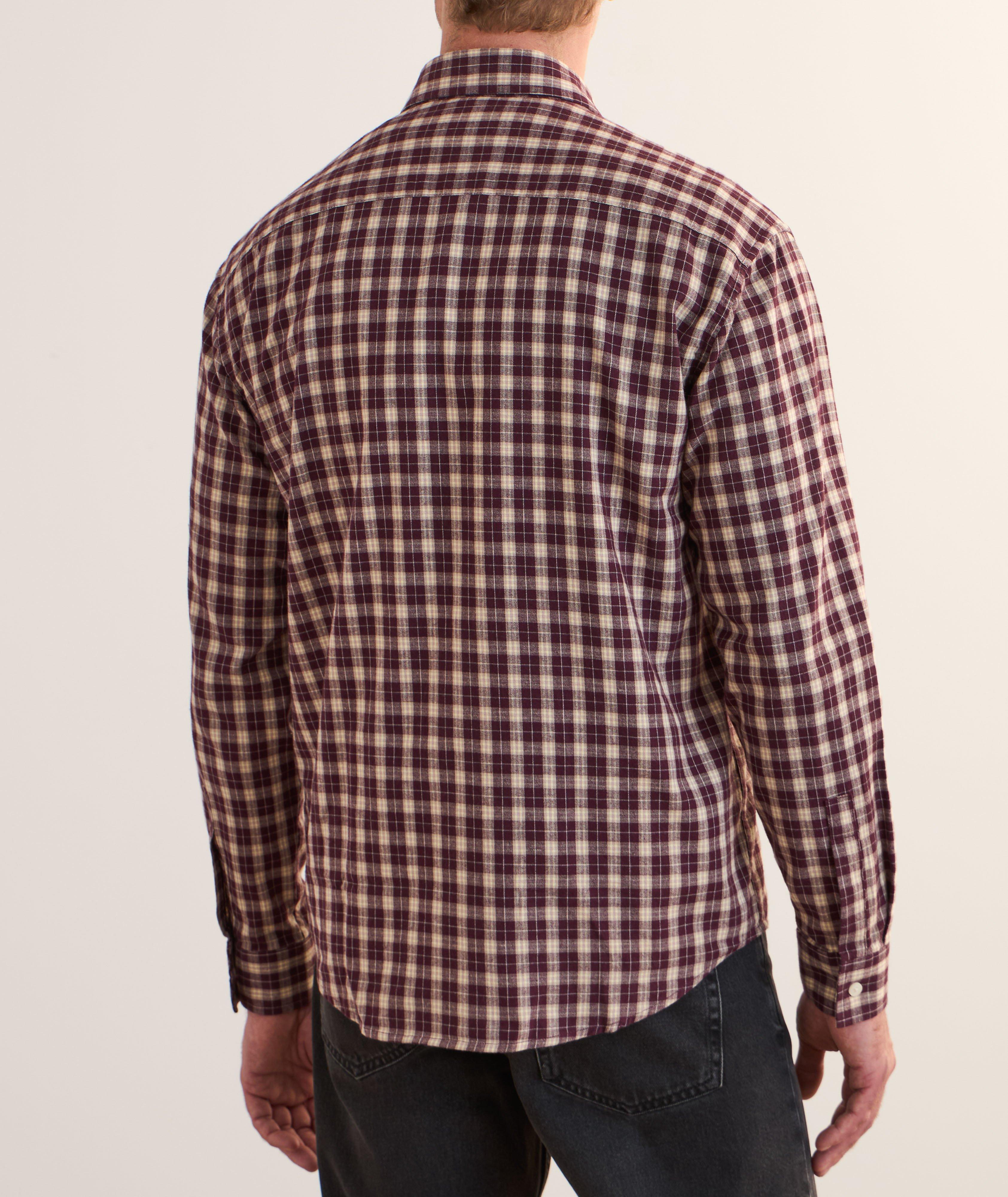 Chemise flanelle coton carreaux Deon image 2