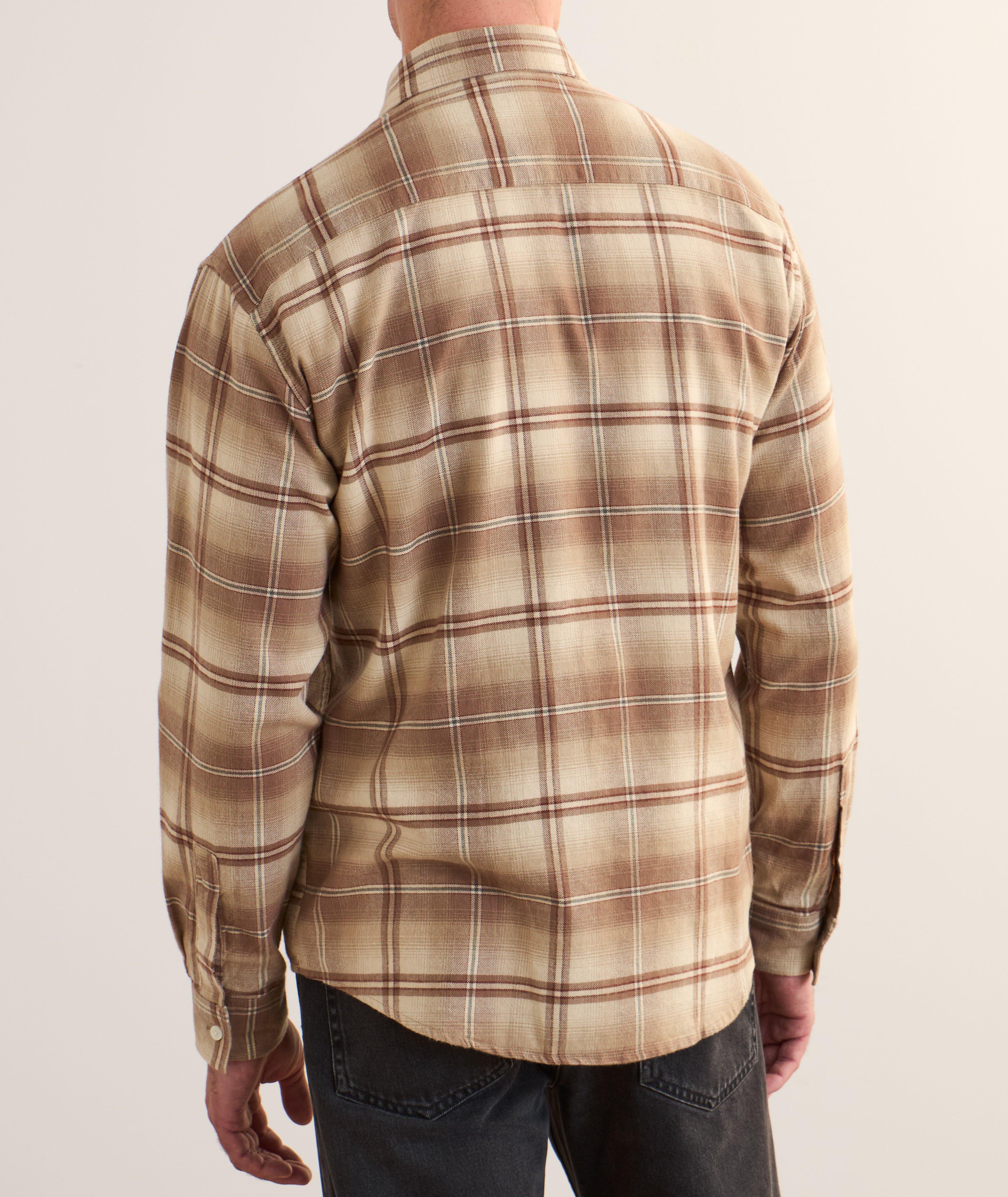 Chemise flanelle coton carreaux fenêtre Deon image 2