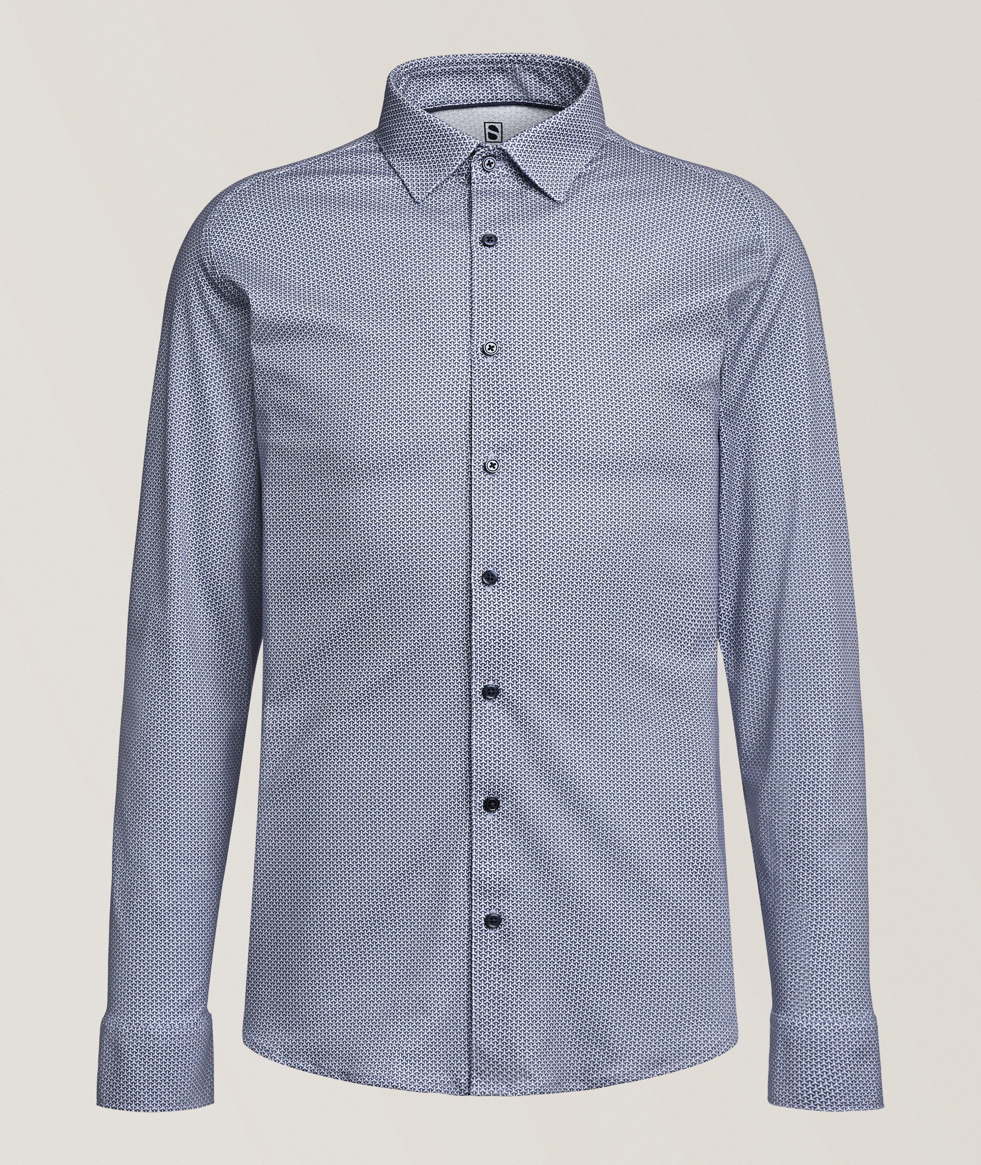 DESOTO Geometric Arrow Cotton Jersey Shirt