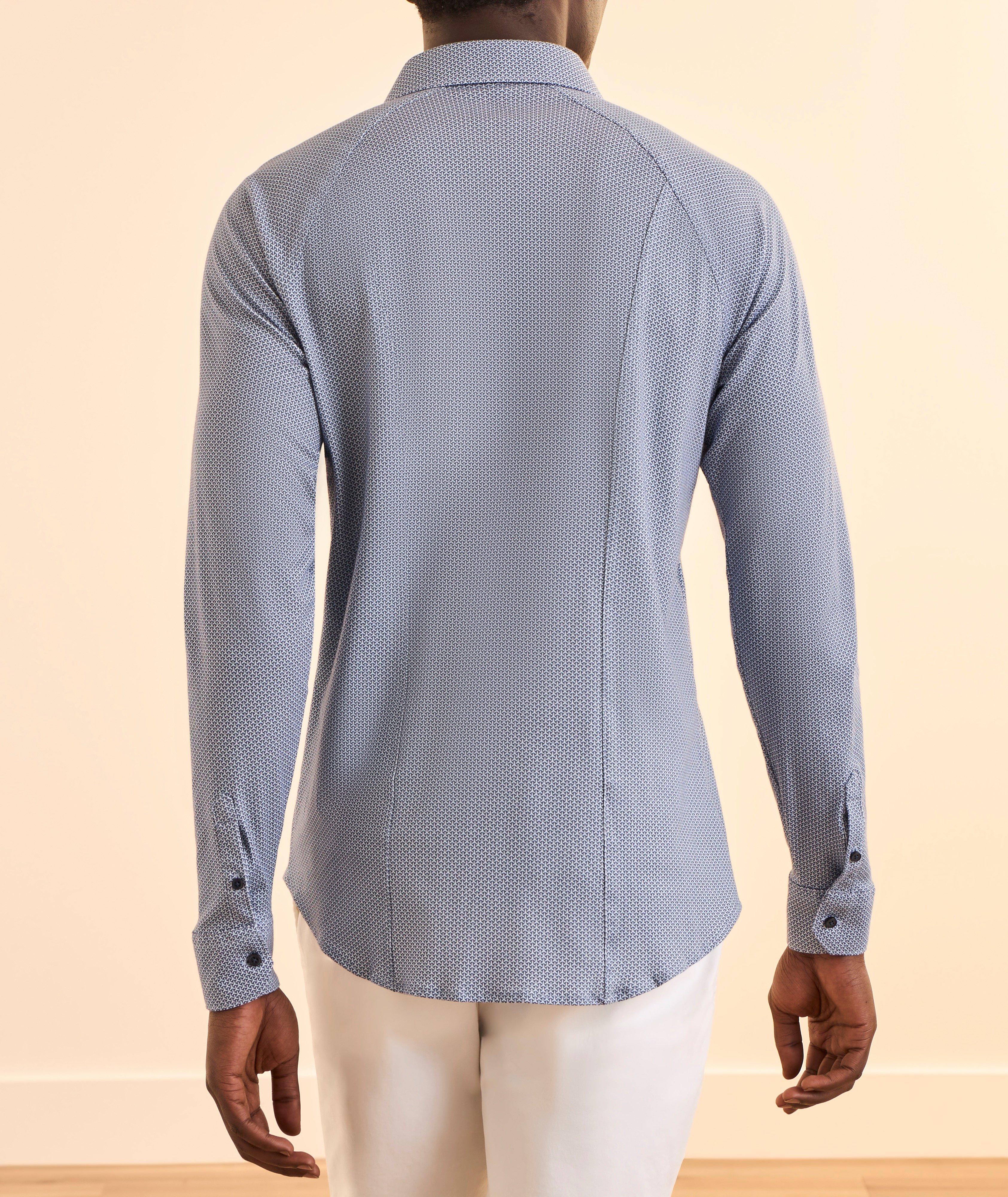 Geometric Arrow Cotton Jersey Shirt image 2