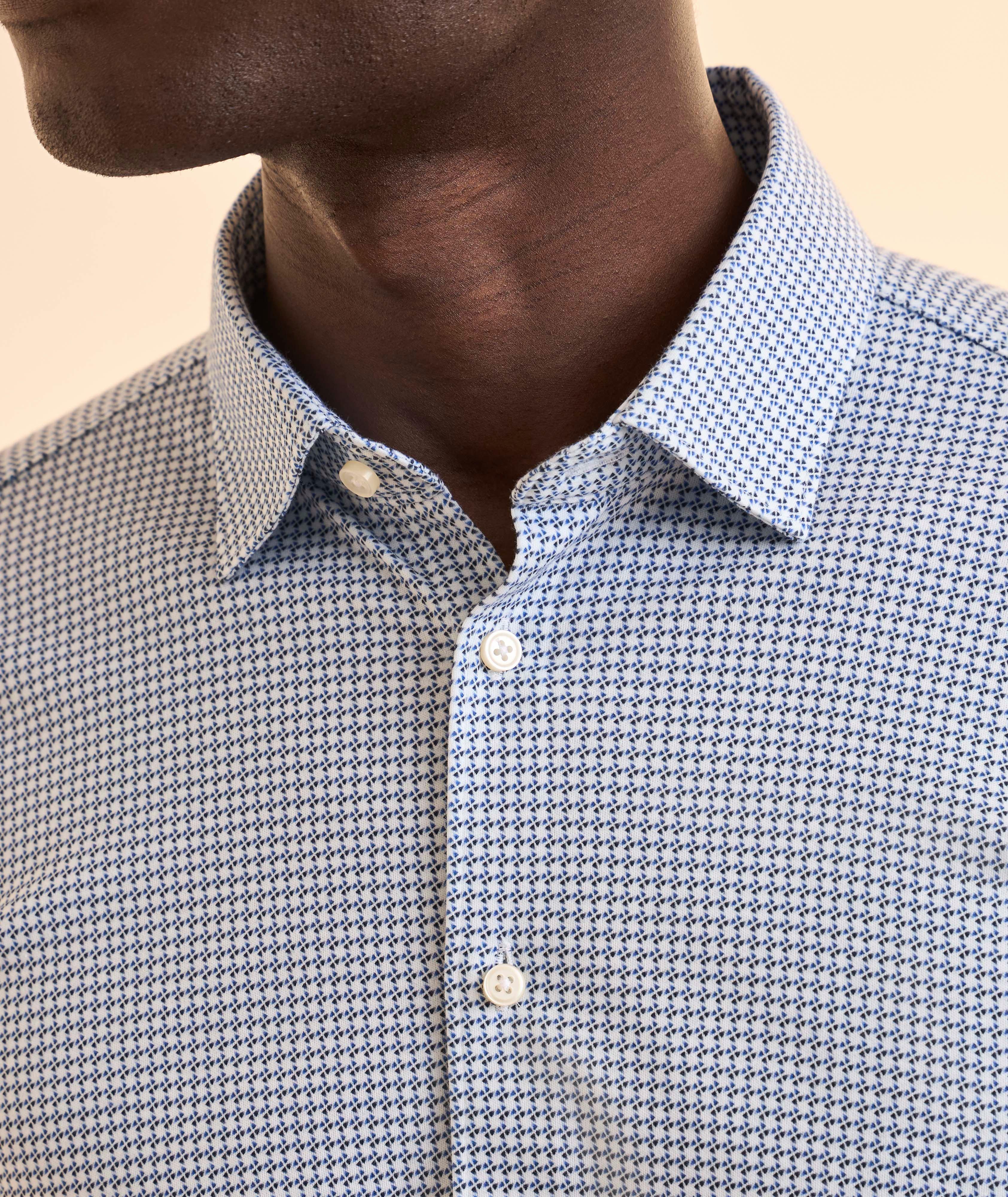 Geo-Print Cotton Shirt  image 3