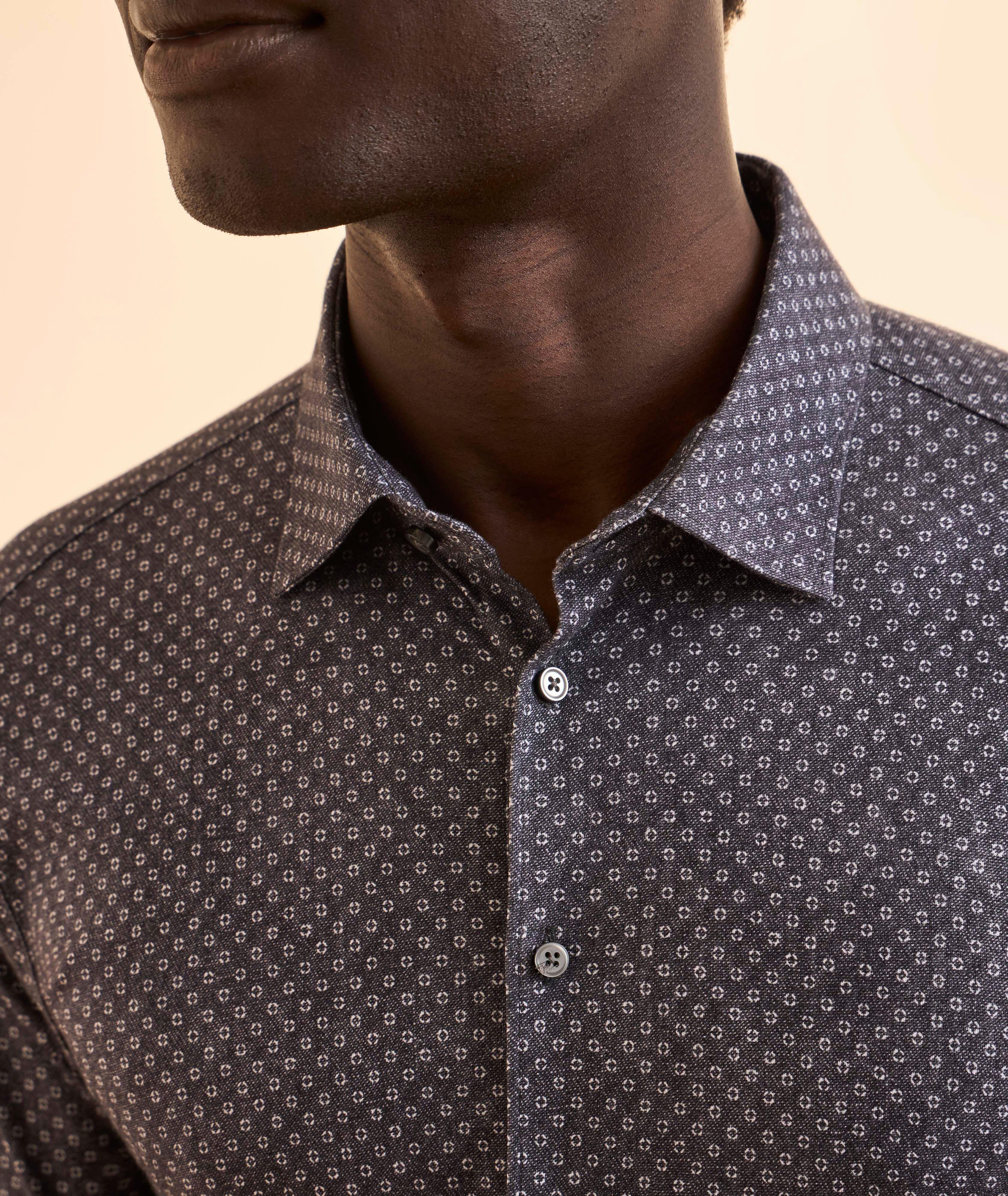 Neat-Circle Cotton Shirt  image 3