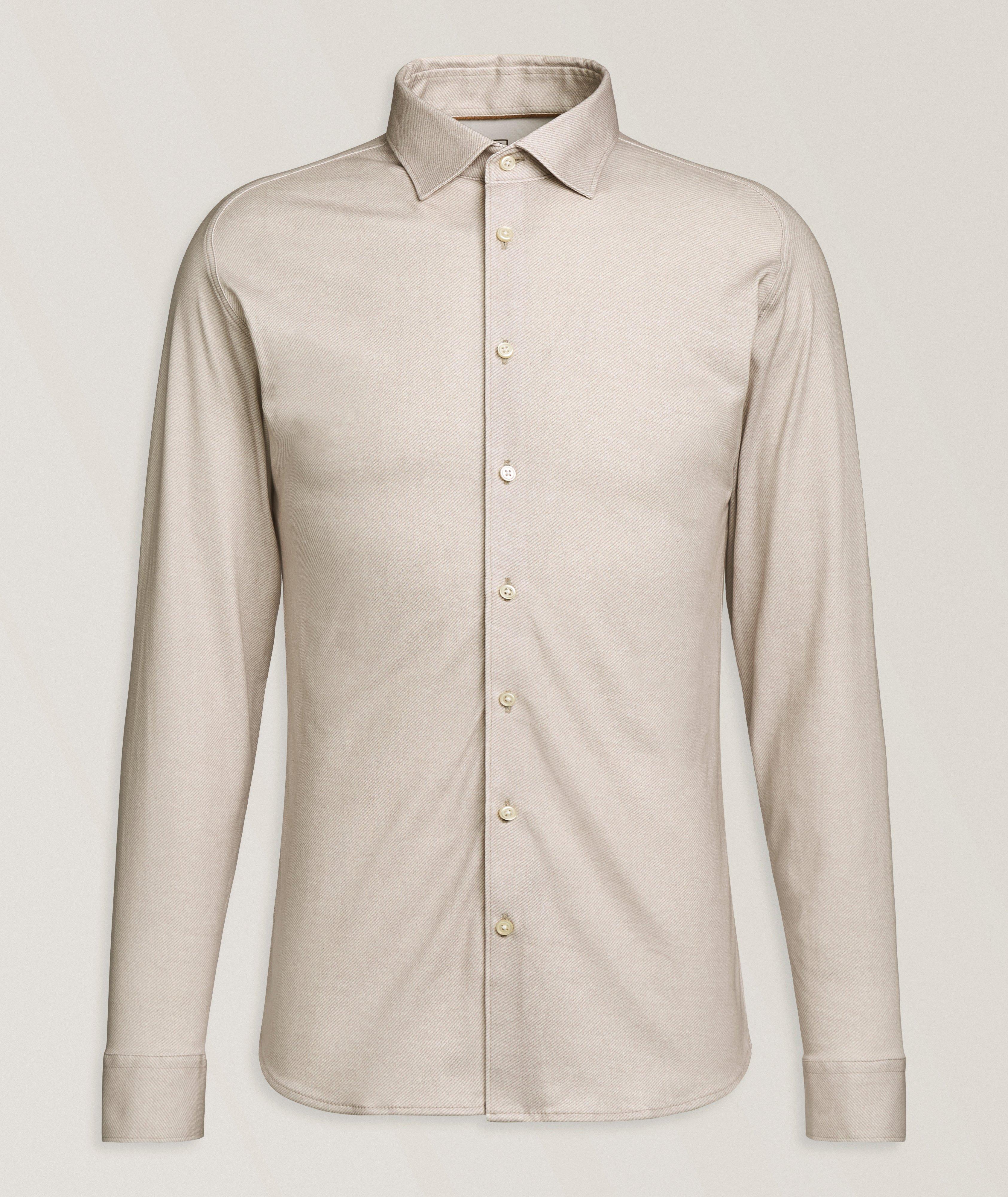 DESOTO Twill Jersey Cotton Shirt
