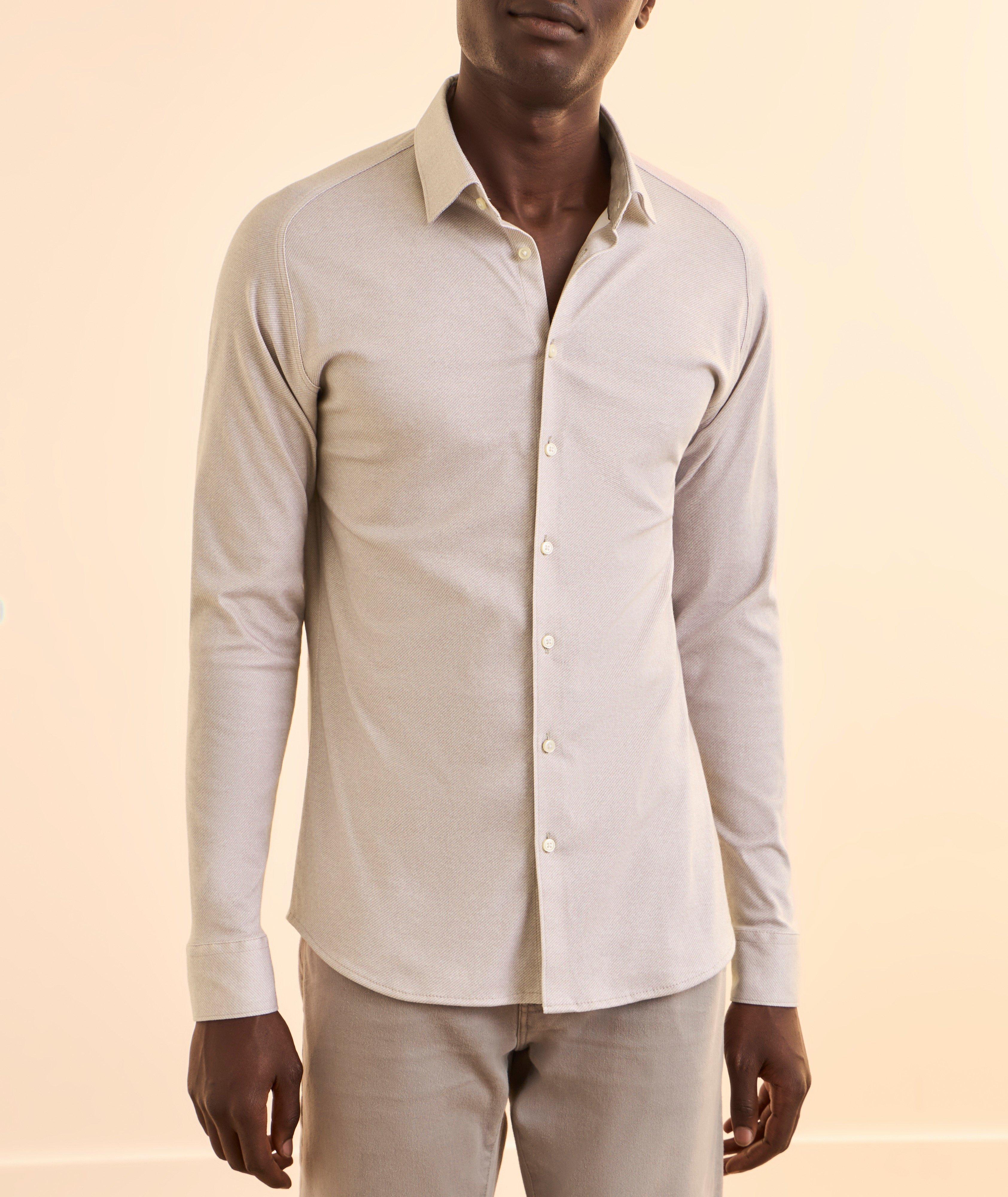 Twill Jersey Cotton Shirt image 1
