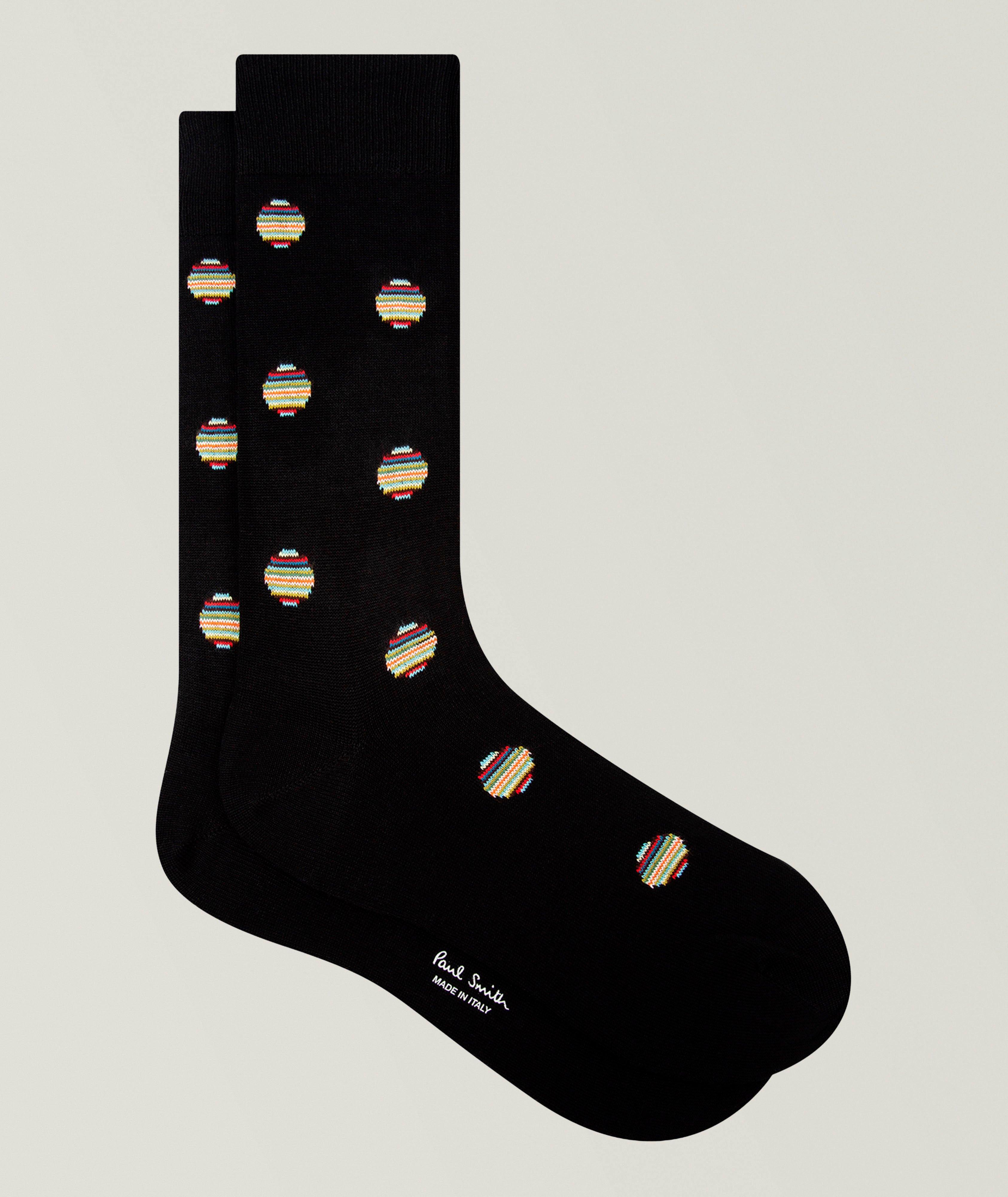 Paul Smith Signature Stripe-Dots Socks