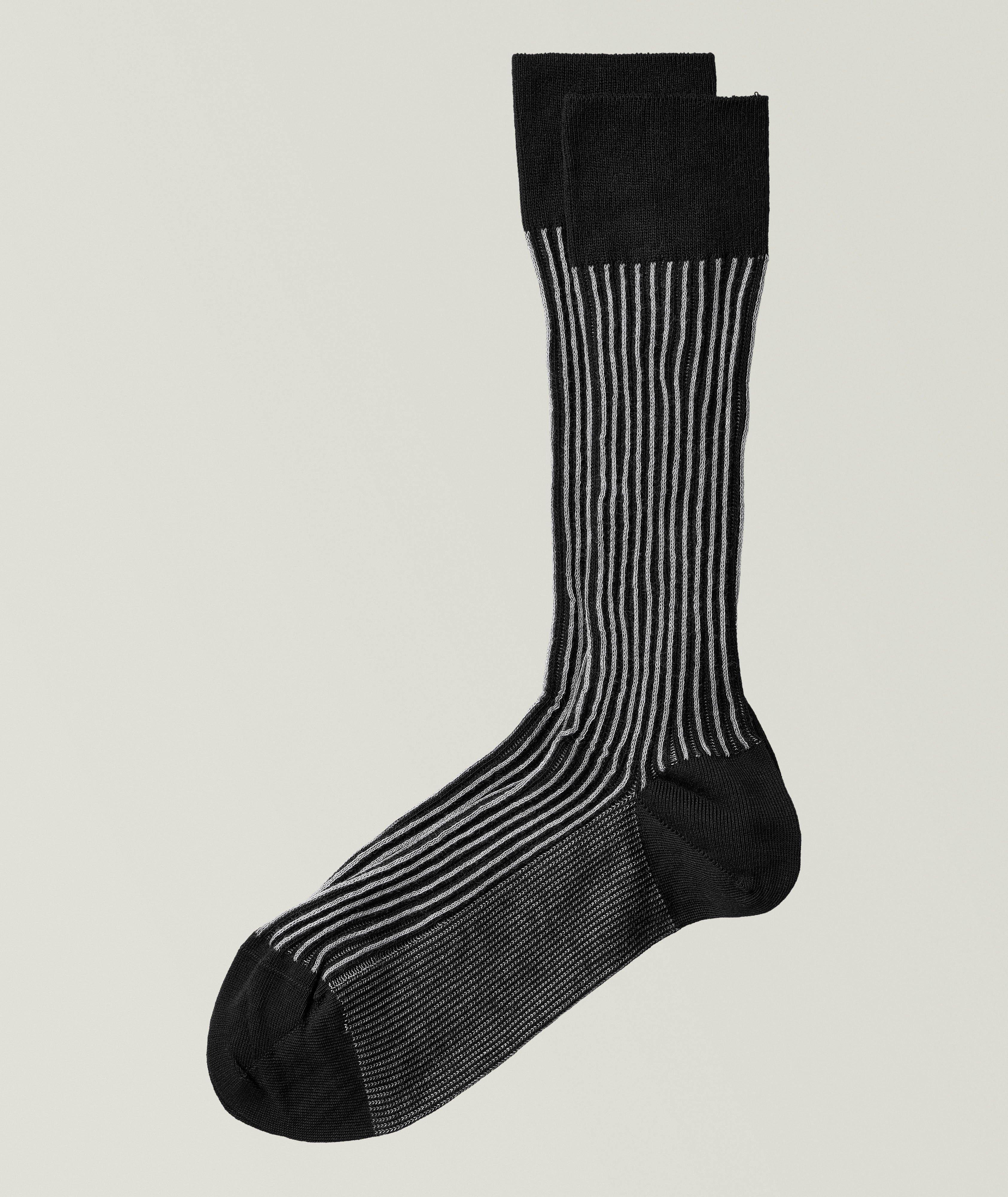 Paul Smith Lenny Ribbed Stripe Socks