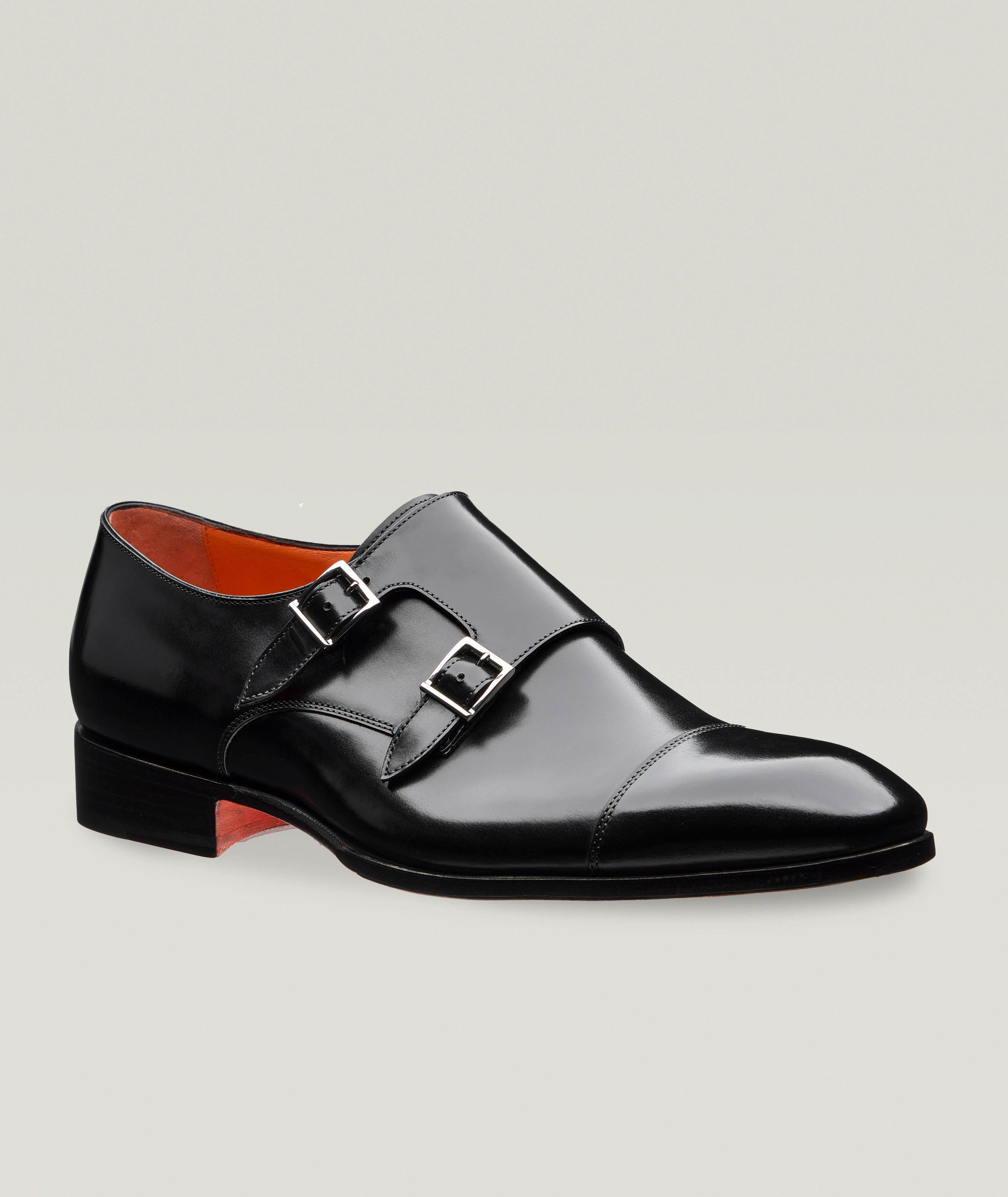 Carter Leather Monkstraps