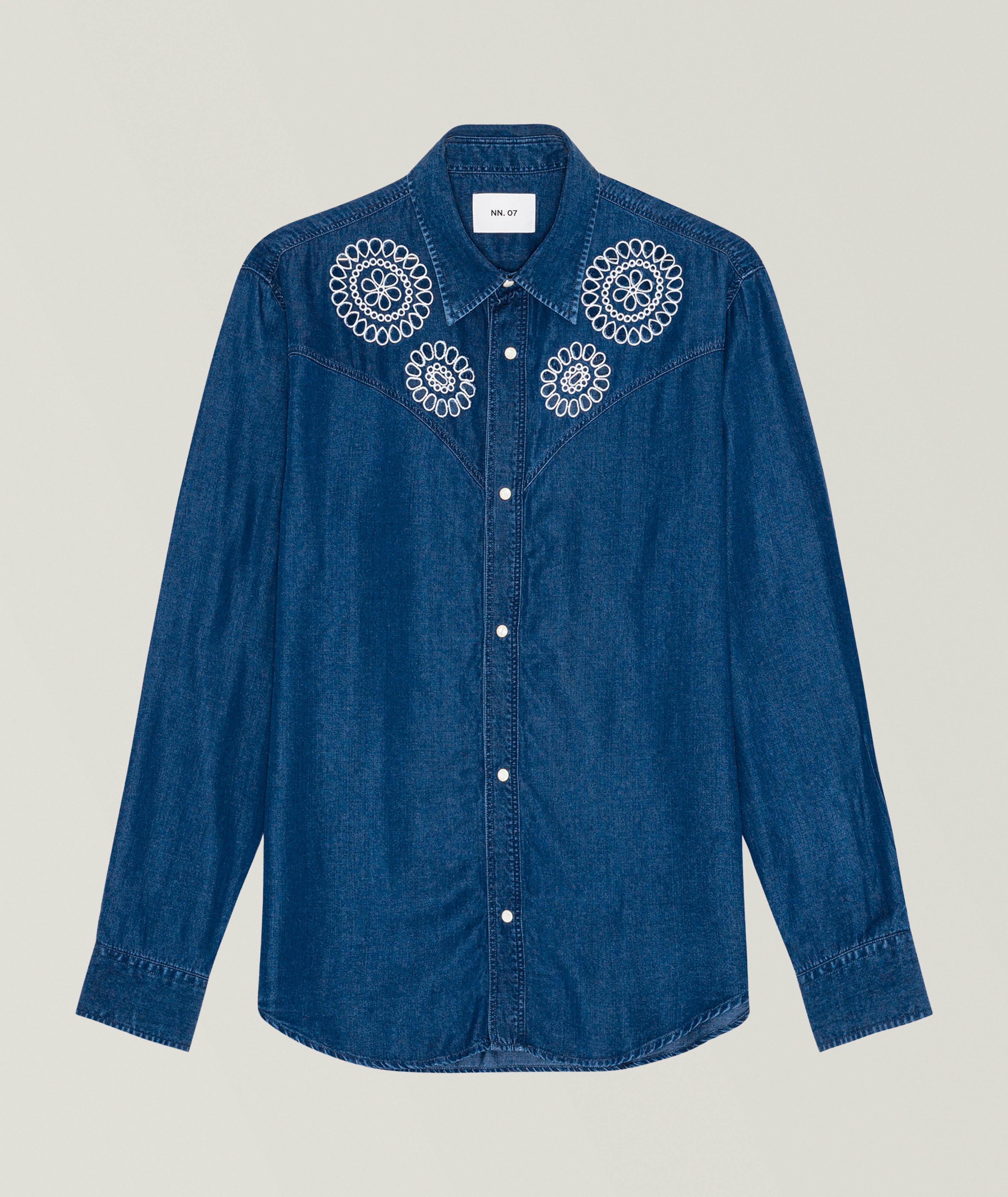 NN07 Chemise de style western Joe