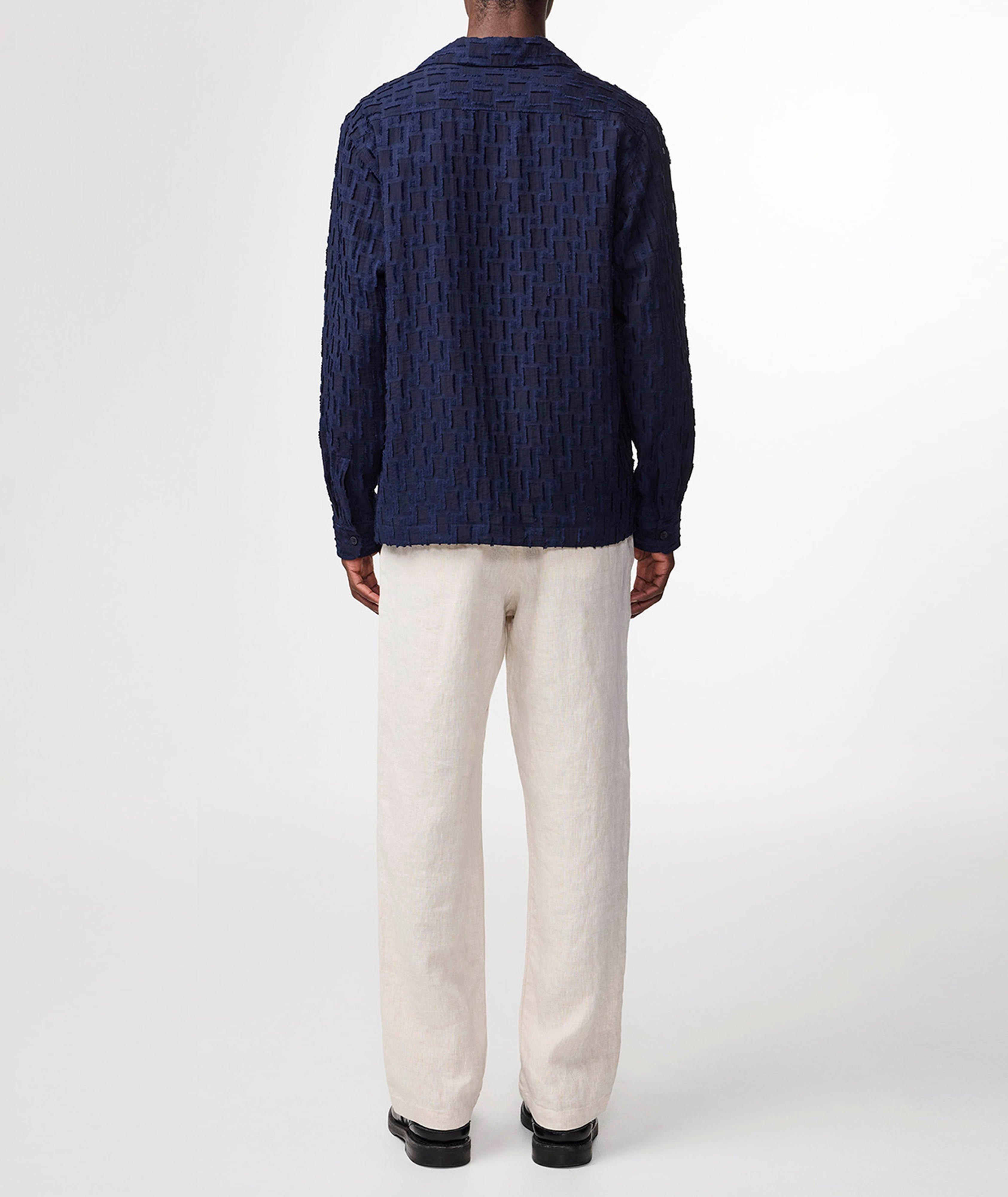 Hank Fil Coupé Jacquard Overshirt image 2