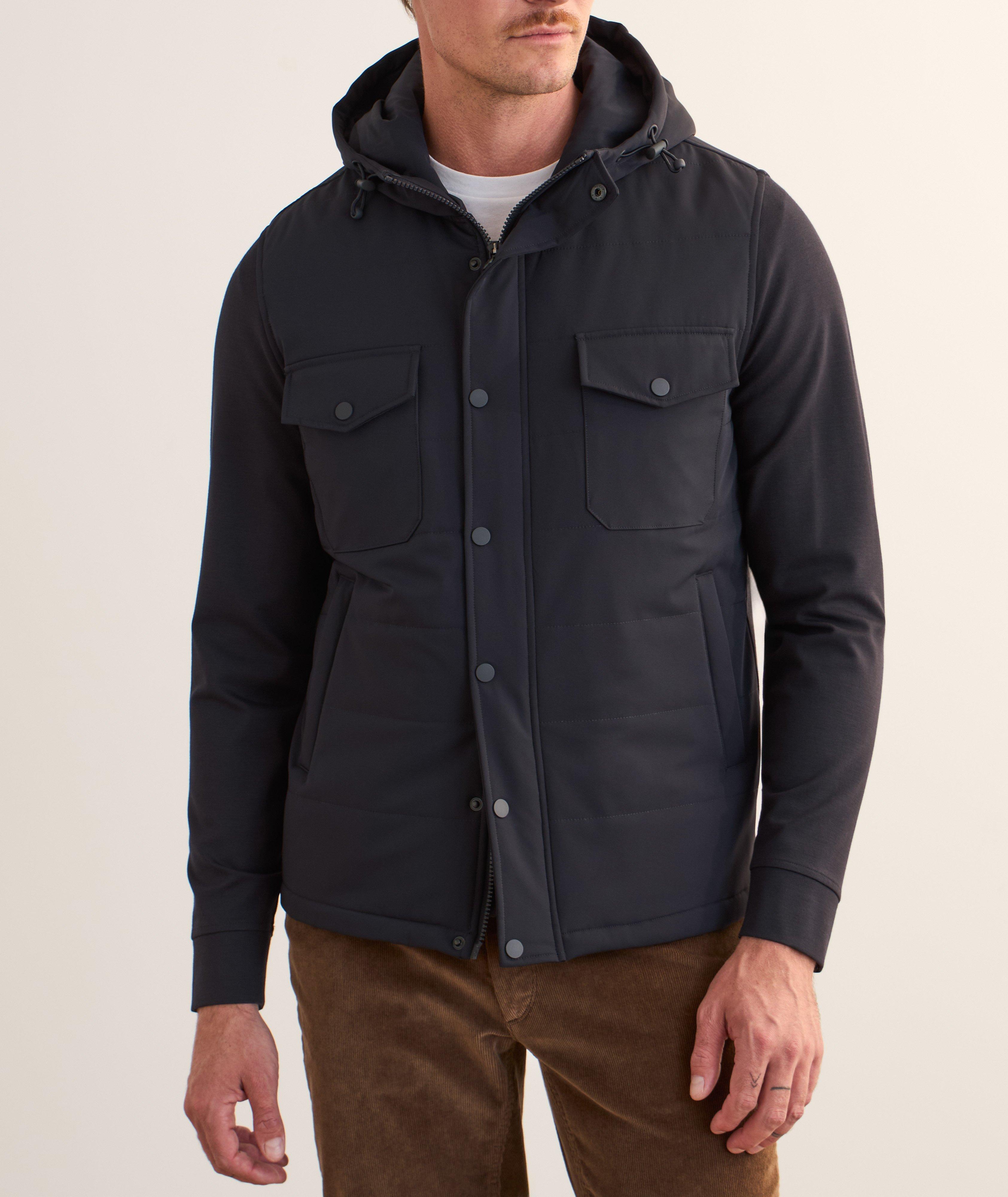 Nucleo Quilted Hooded Jacket image 1