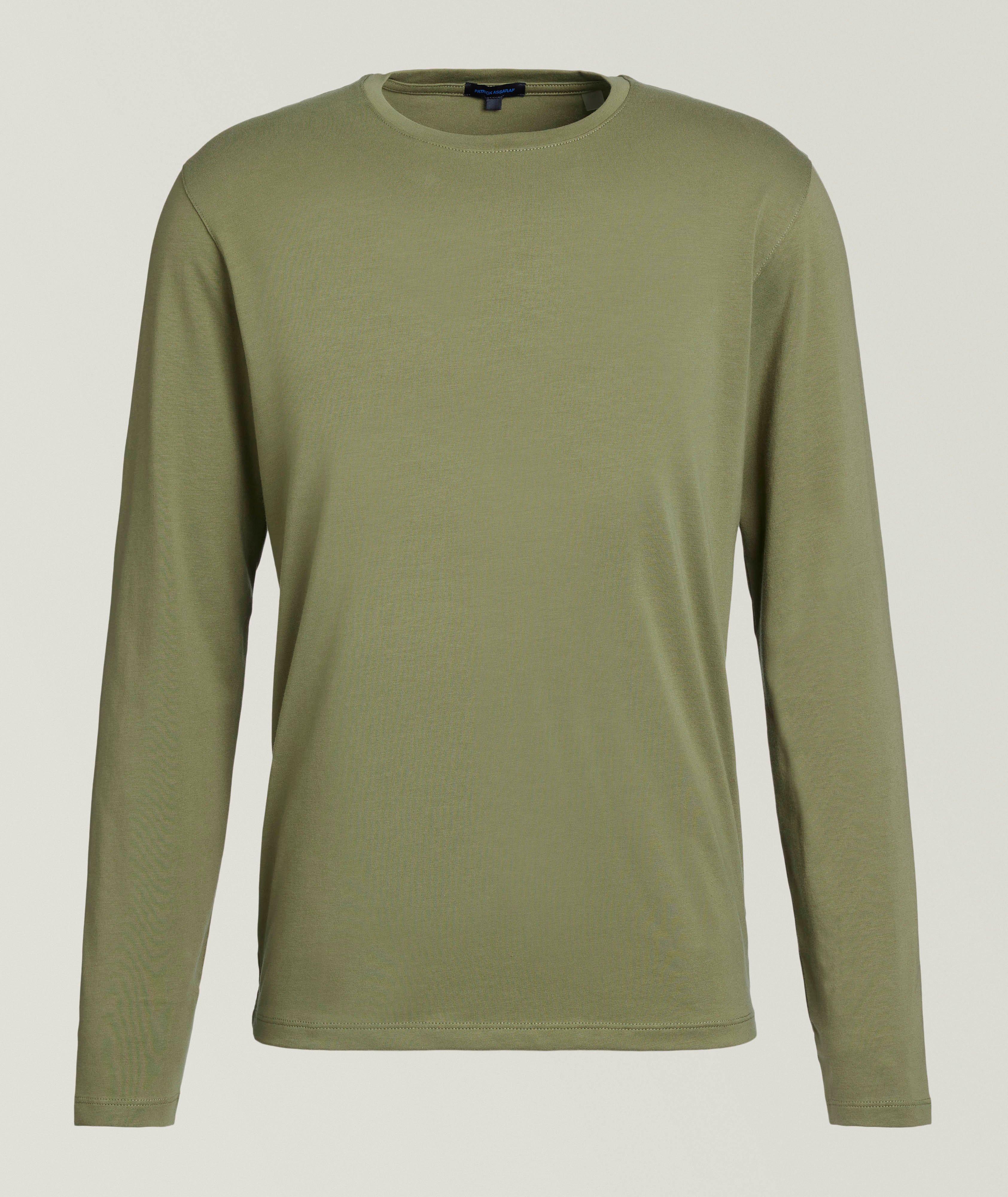 Patrick Assaraf Stretch-Pima Cotton T-Shirt
