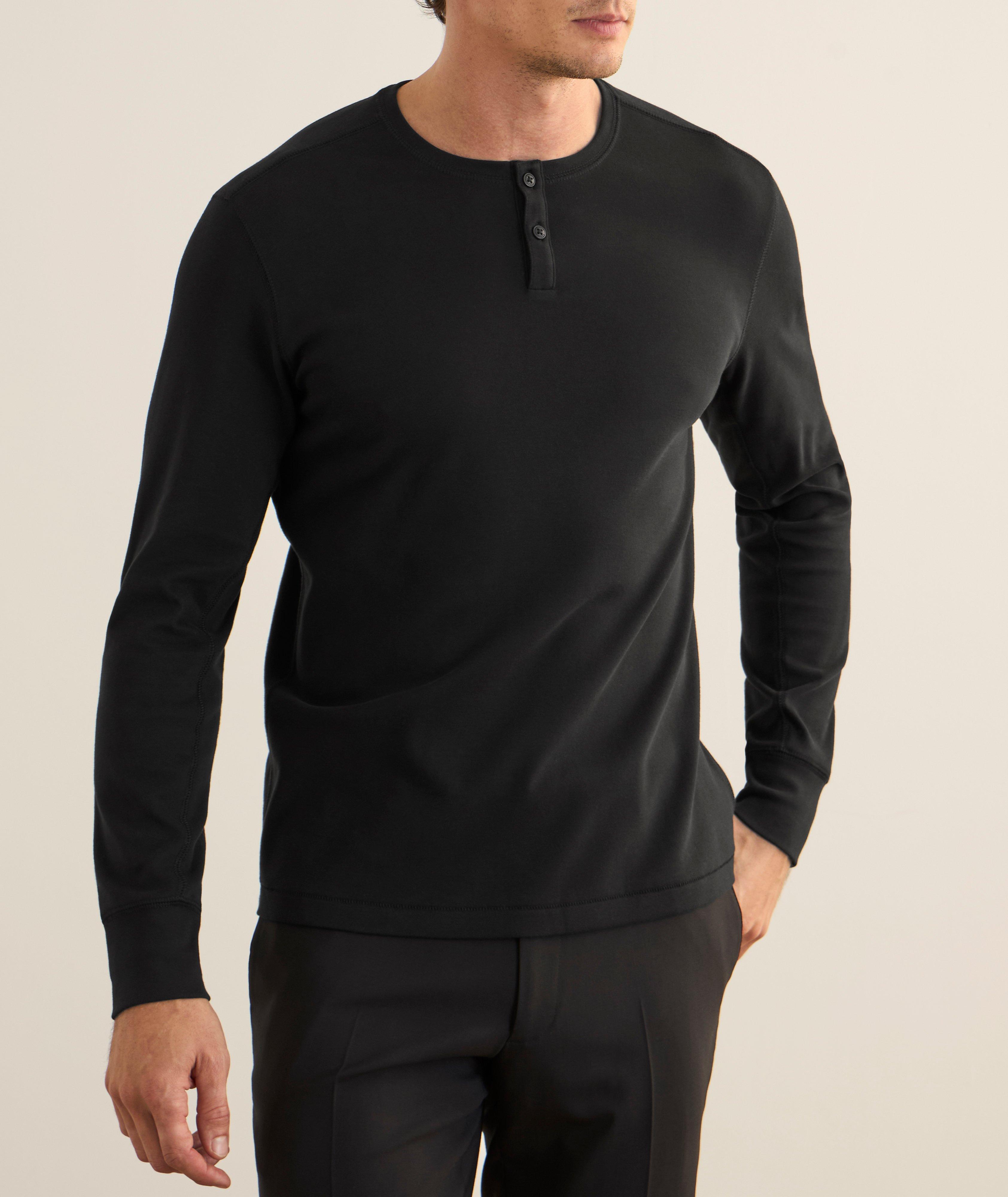Henley en coton Pima extensible image 1