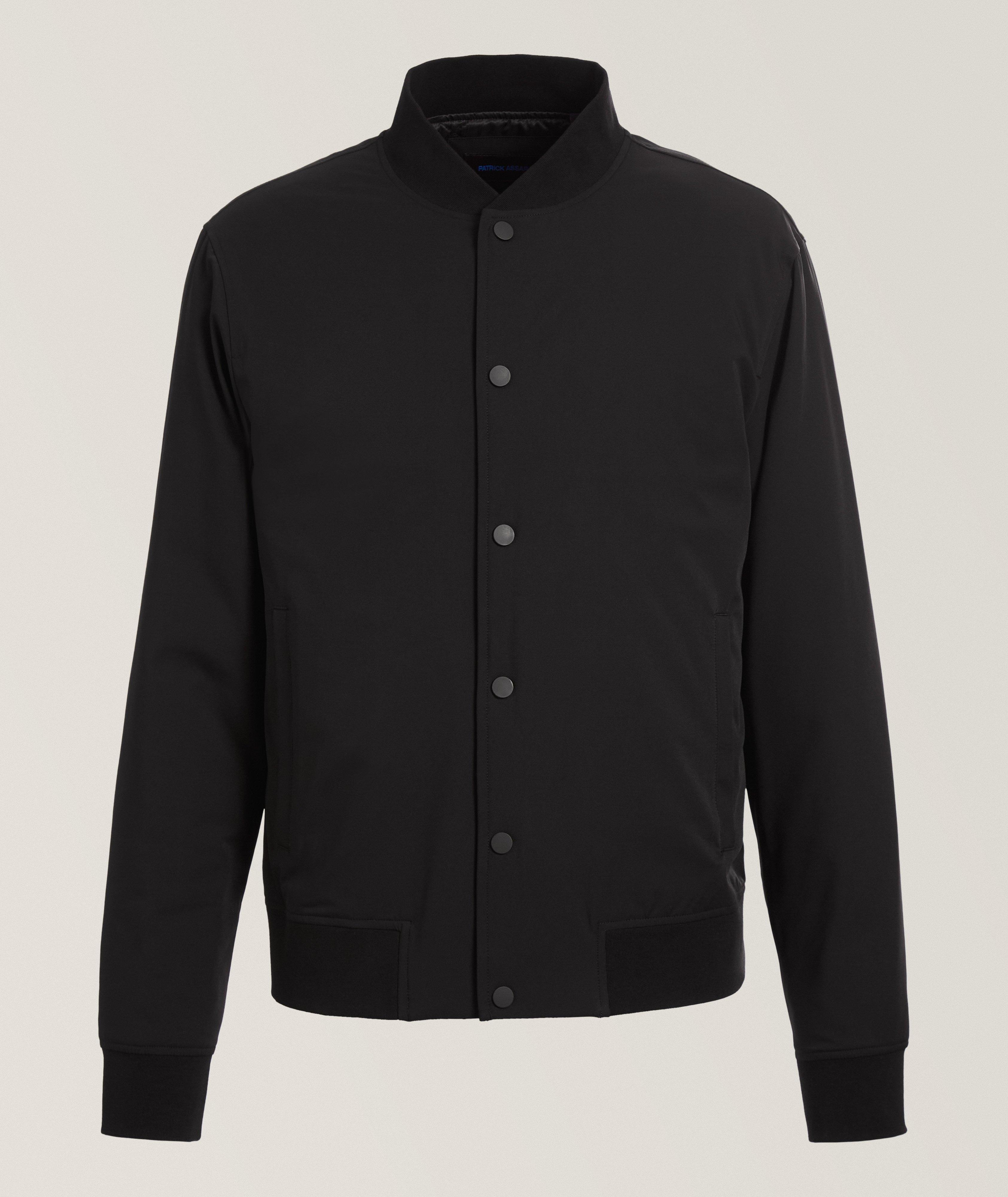 Patrick Assaraf Nucleo Stretch Snap-Button Bomber  