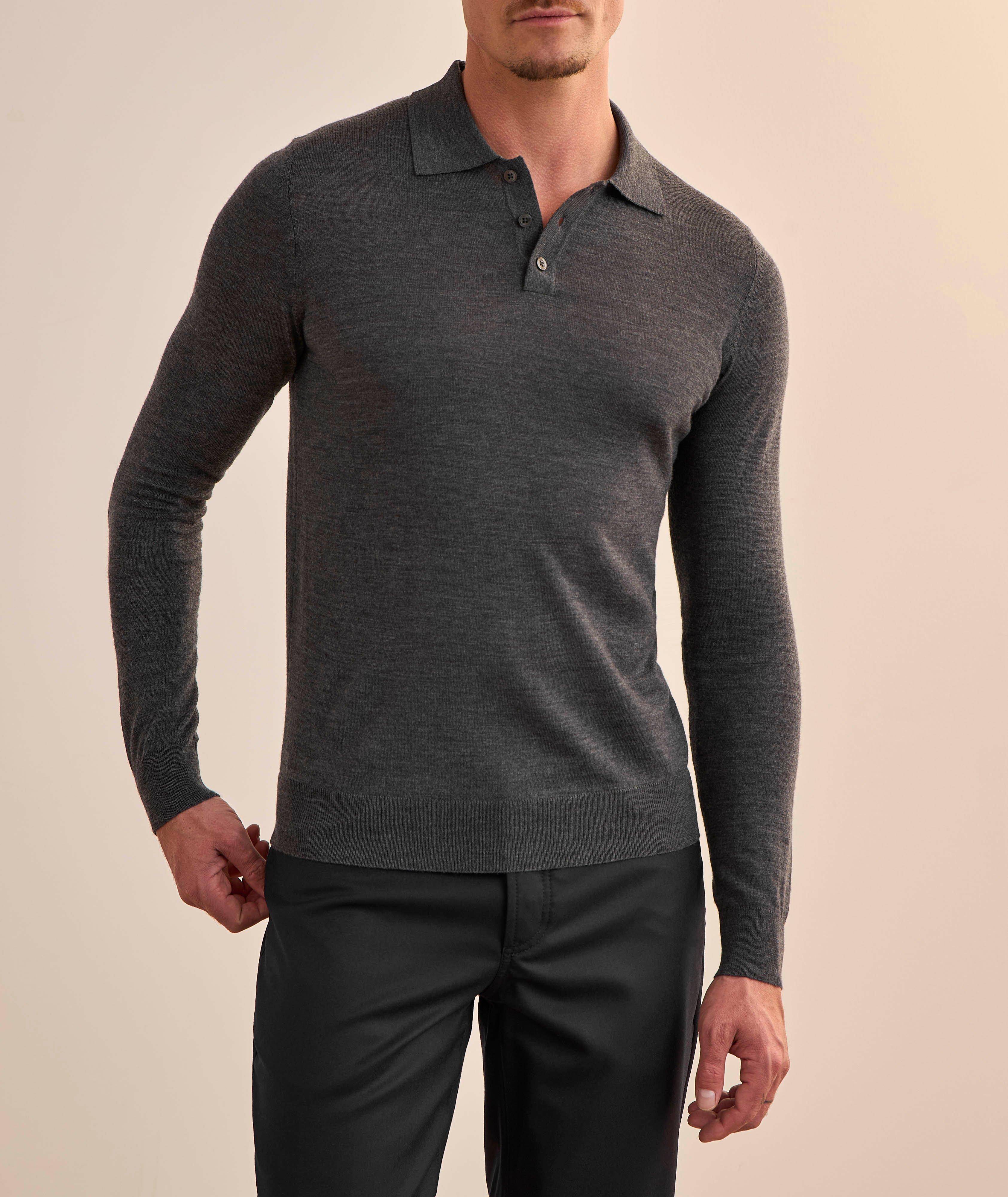 Extrafine Merino Wool Polo image 1