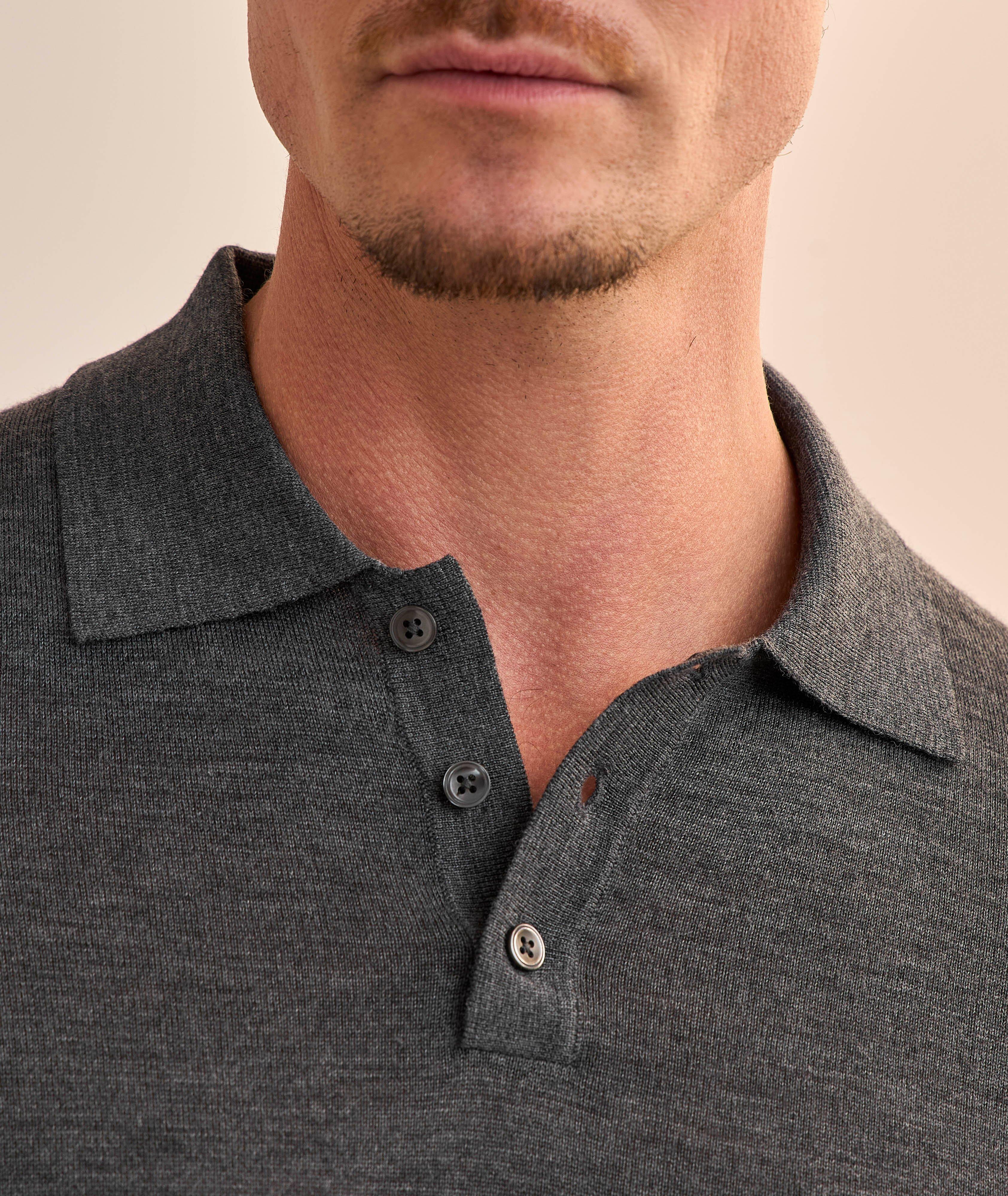 Extrafine Merino Wool Polo image 3