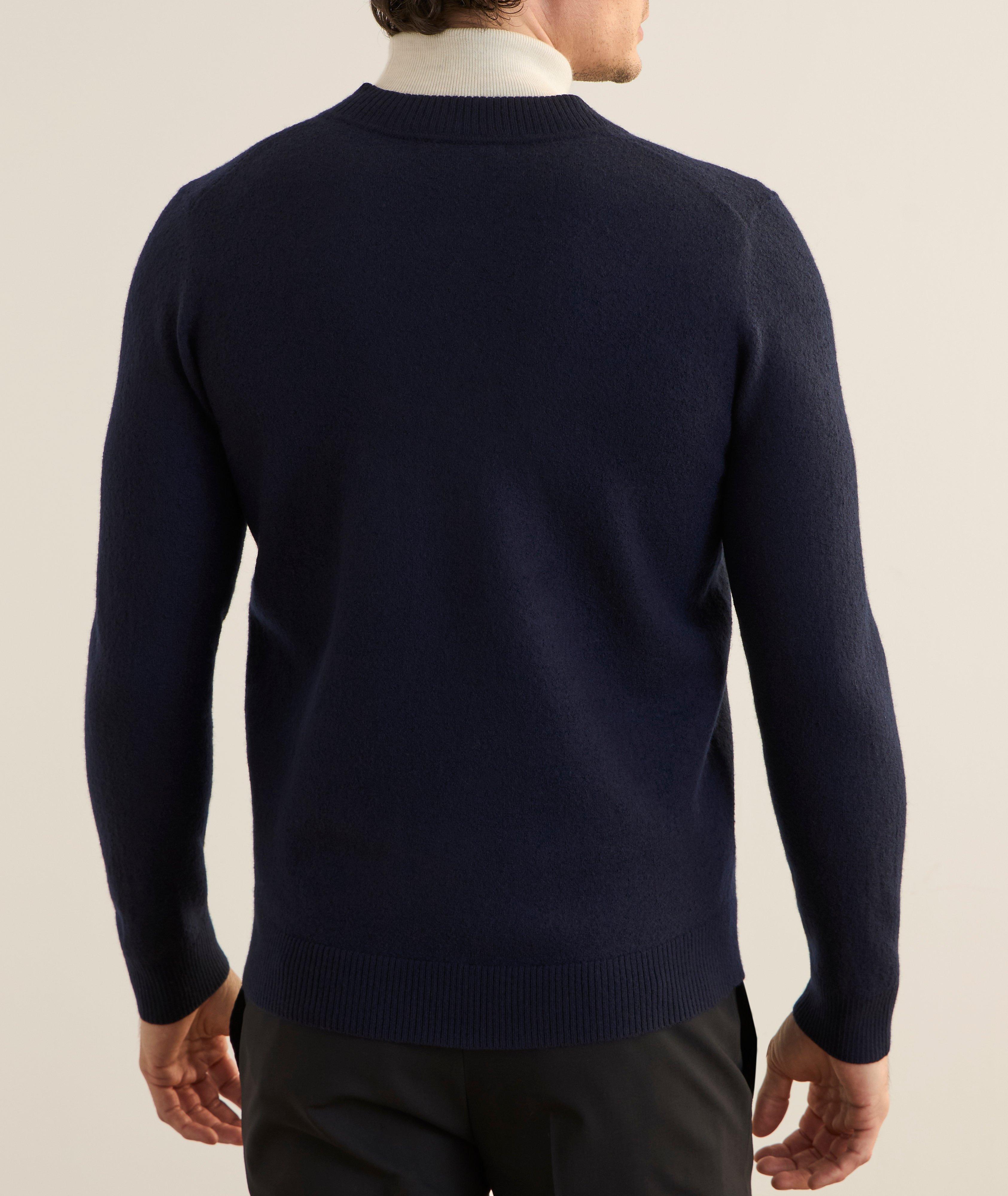 Cardigan zippé laine bouillie  image 2