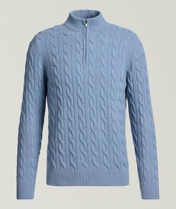 Canada Goose Rosseau Merino Wool Quarter-Zip Sweater