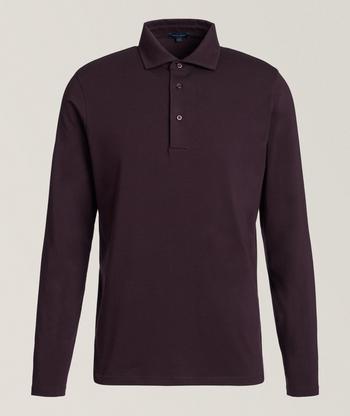 Brunello Cucinelli Cashmere, Silk & Linen Polo Sweater