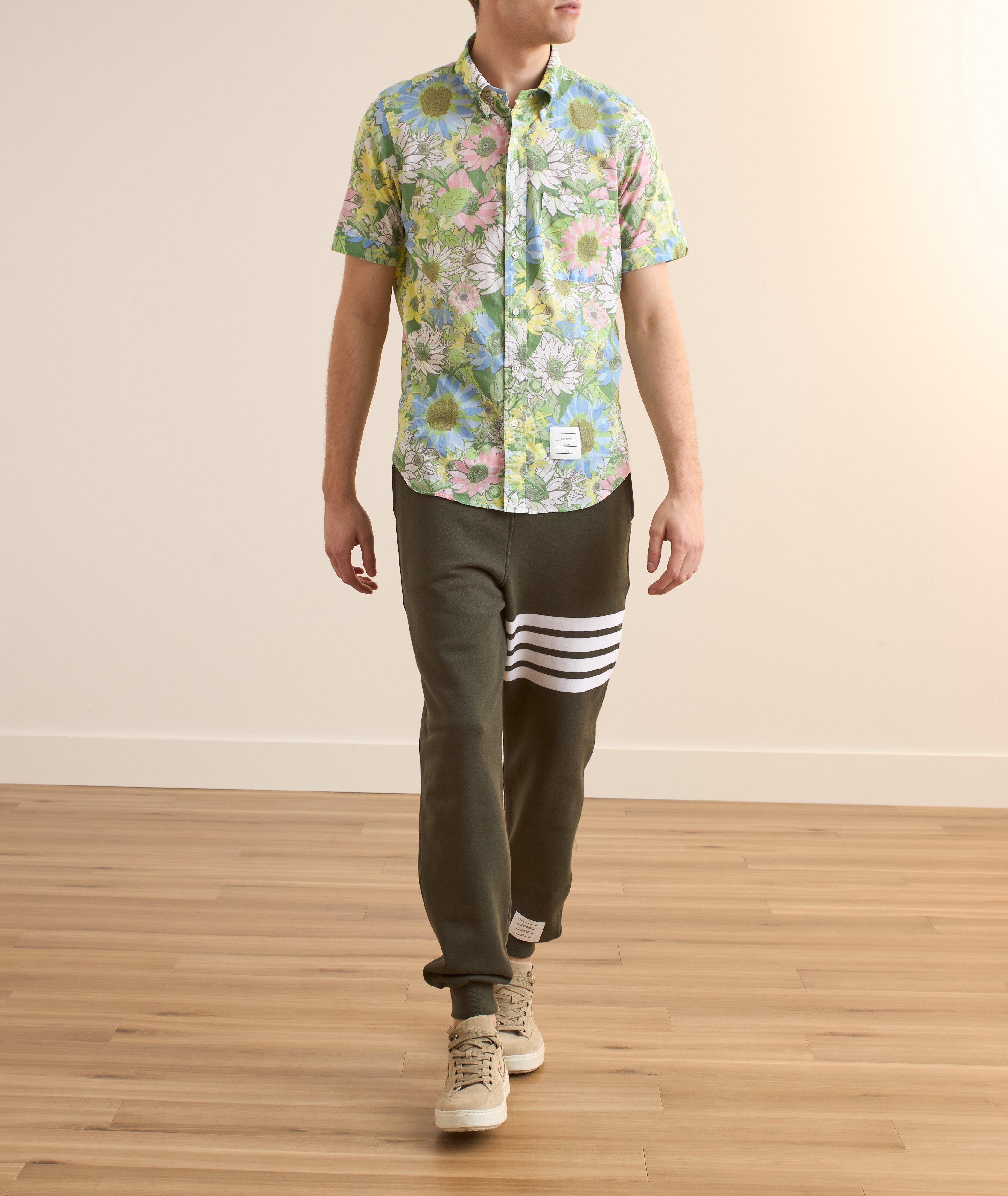 Floral Cotton Voile Camp Shirt image 5