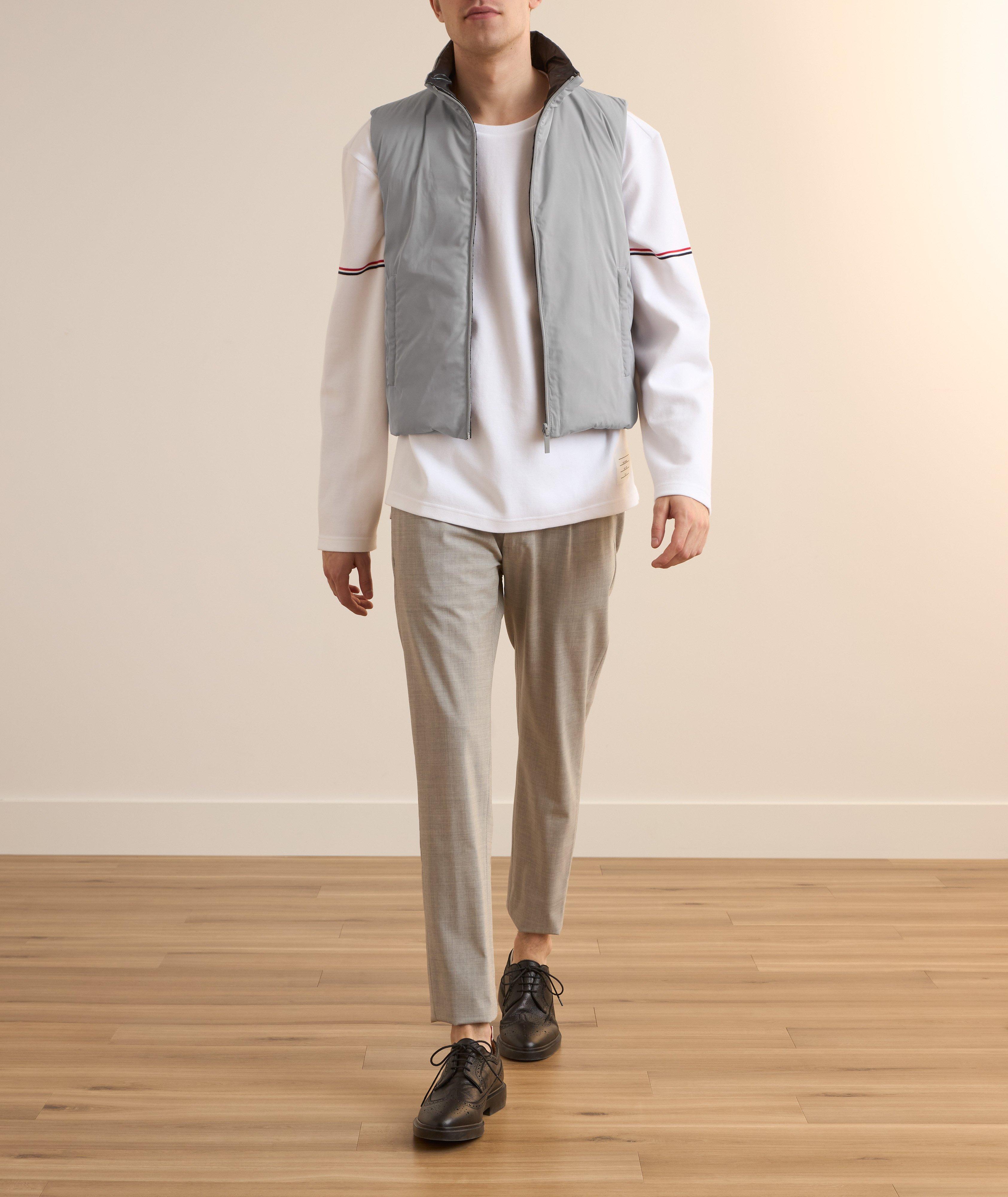 Packable Down Polytwill Vest  image 7