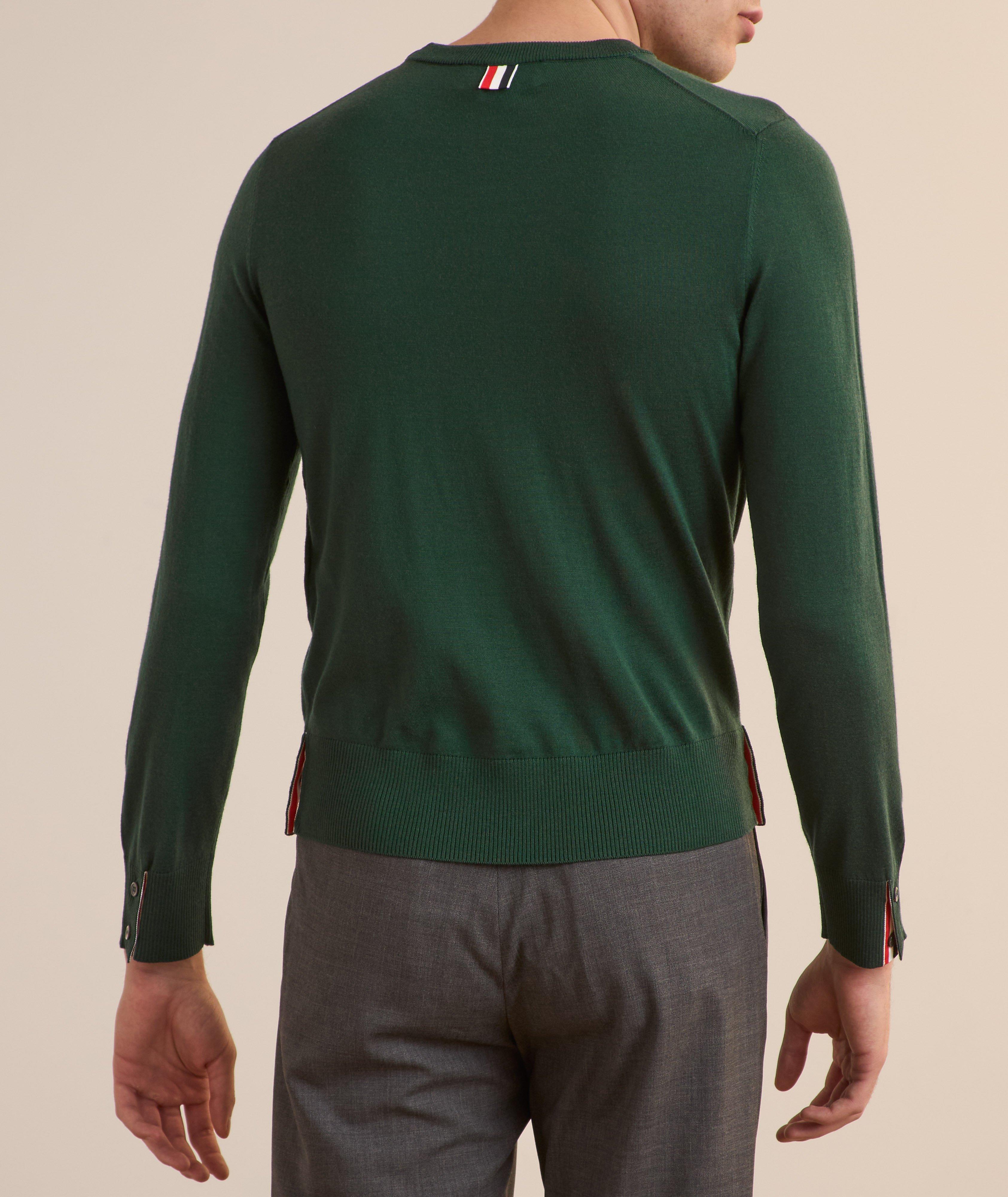 RWB Striped Wool-Blend Crewneck Sweater image 2