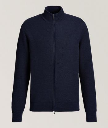 Brunello Cucinelli Full Zip Cashmere Knitted Cardigan