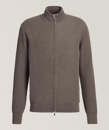 新品BRUNELLO CUCINELLI CASHMERE JERSEY JKT Brunello Cucinelli Cashmere Jersey Jacket Dark Blue at