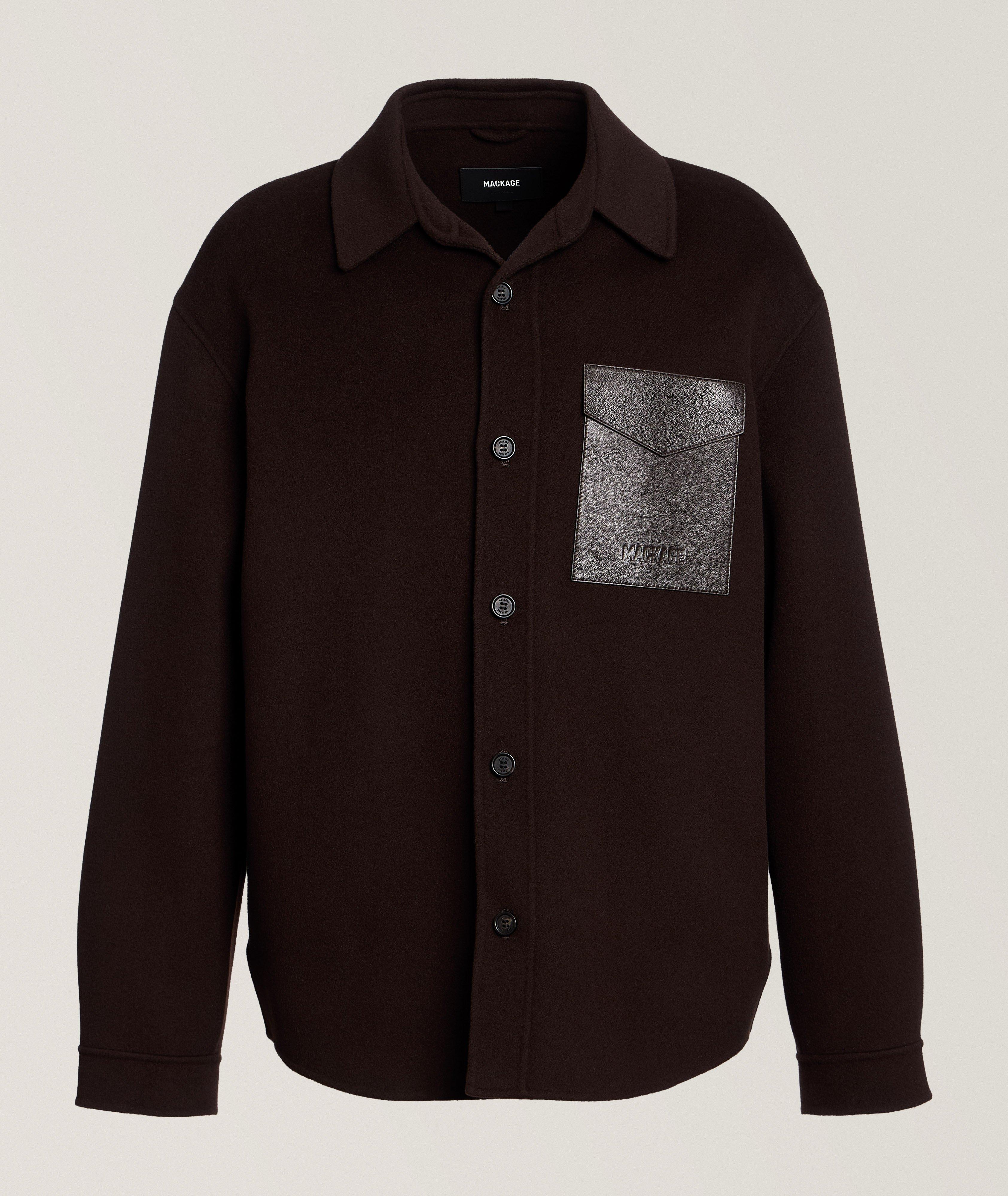 Mackage Surchemise en laine Emmanuel