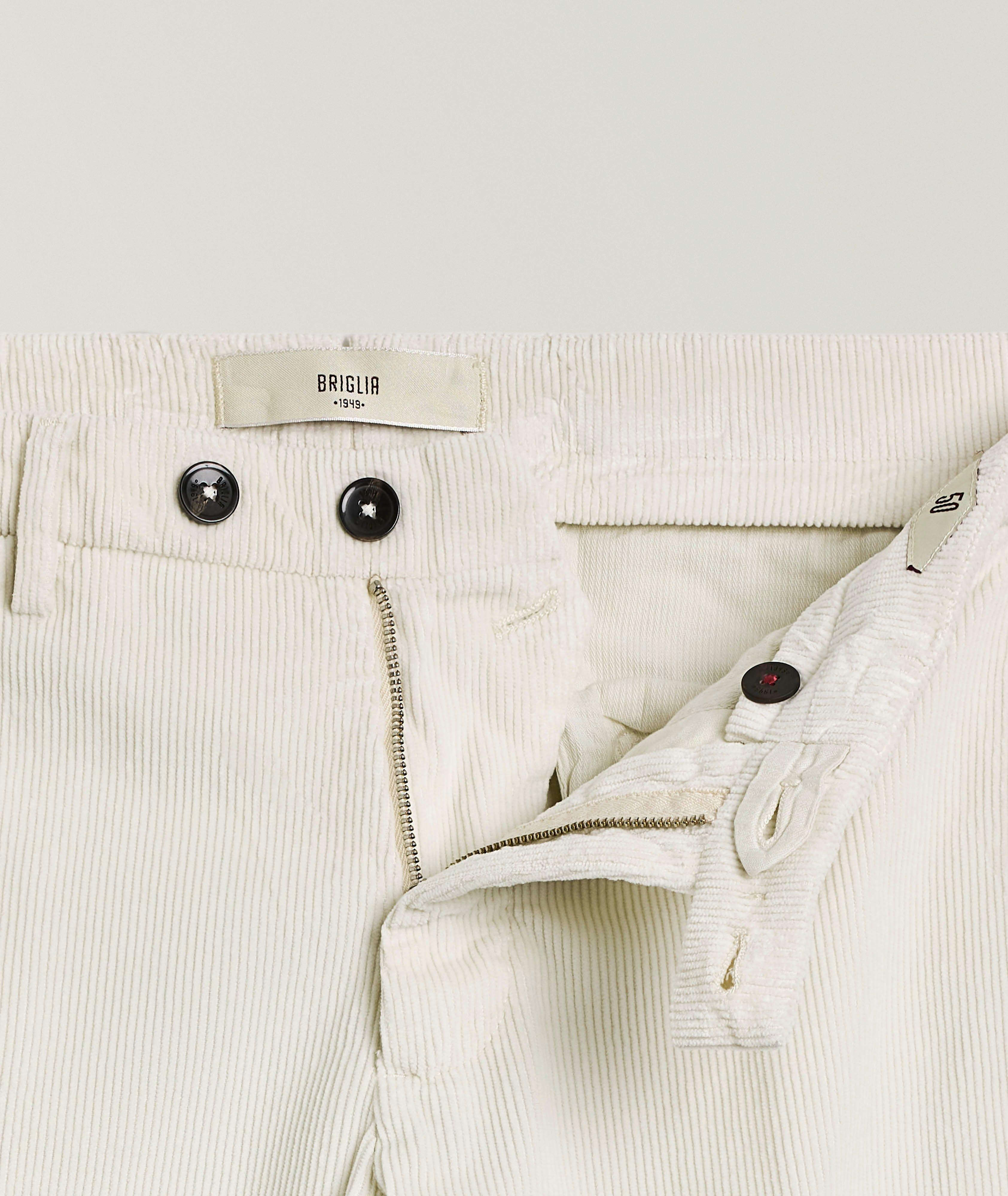 Pantalon en velours côtelé coupe facile image 1