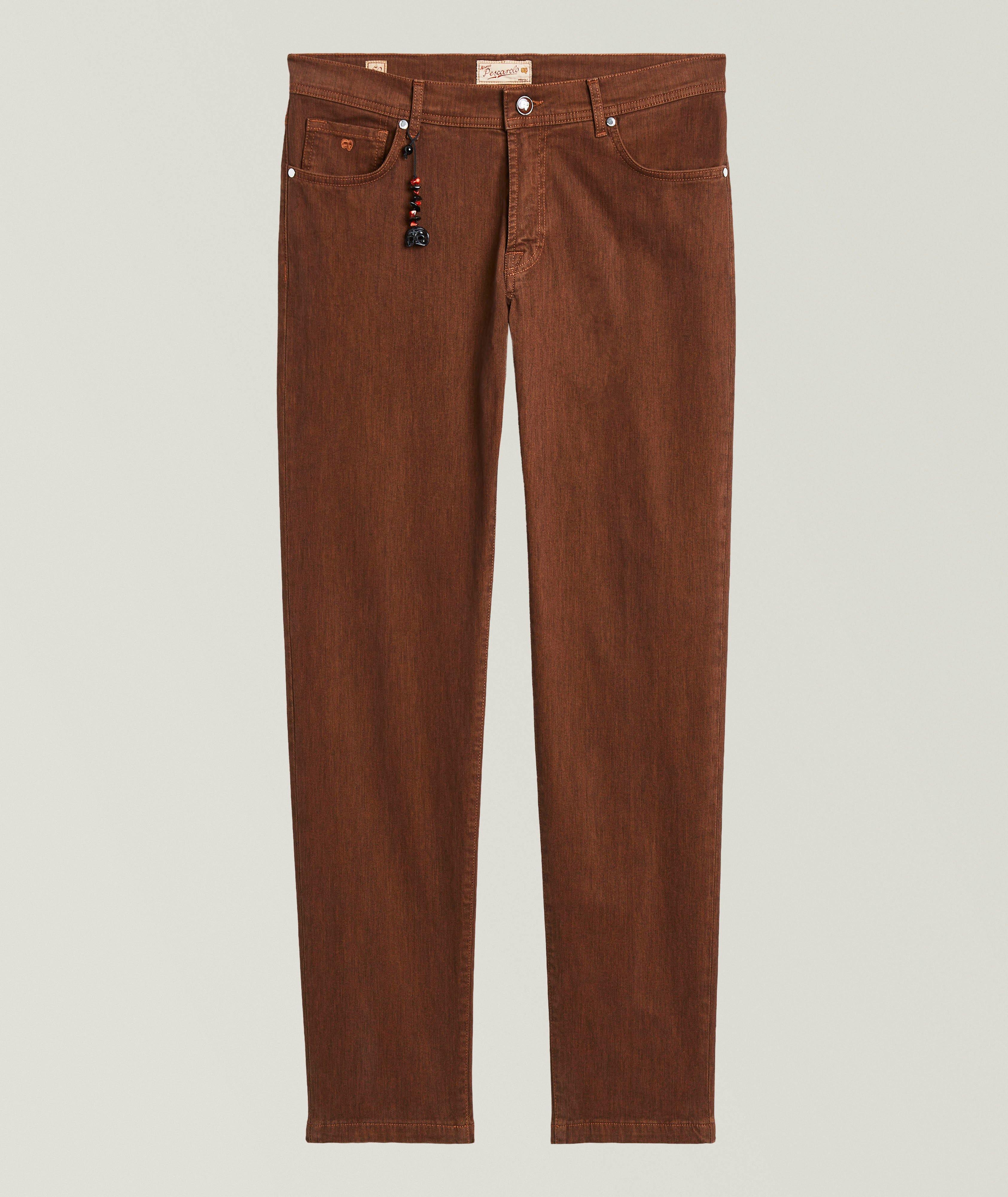 Marco Pescarolo Neranom Velveteen Slim-Fit Jeans