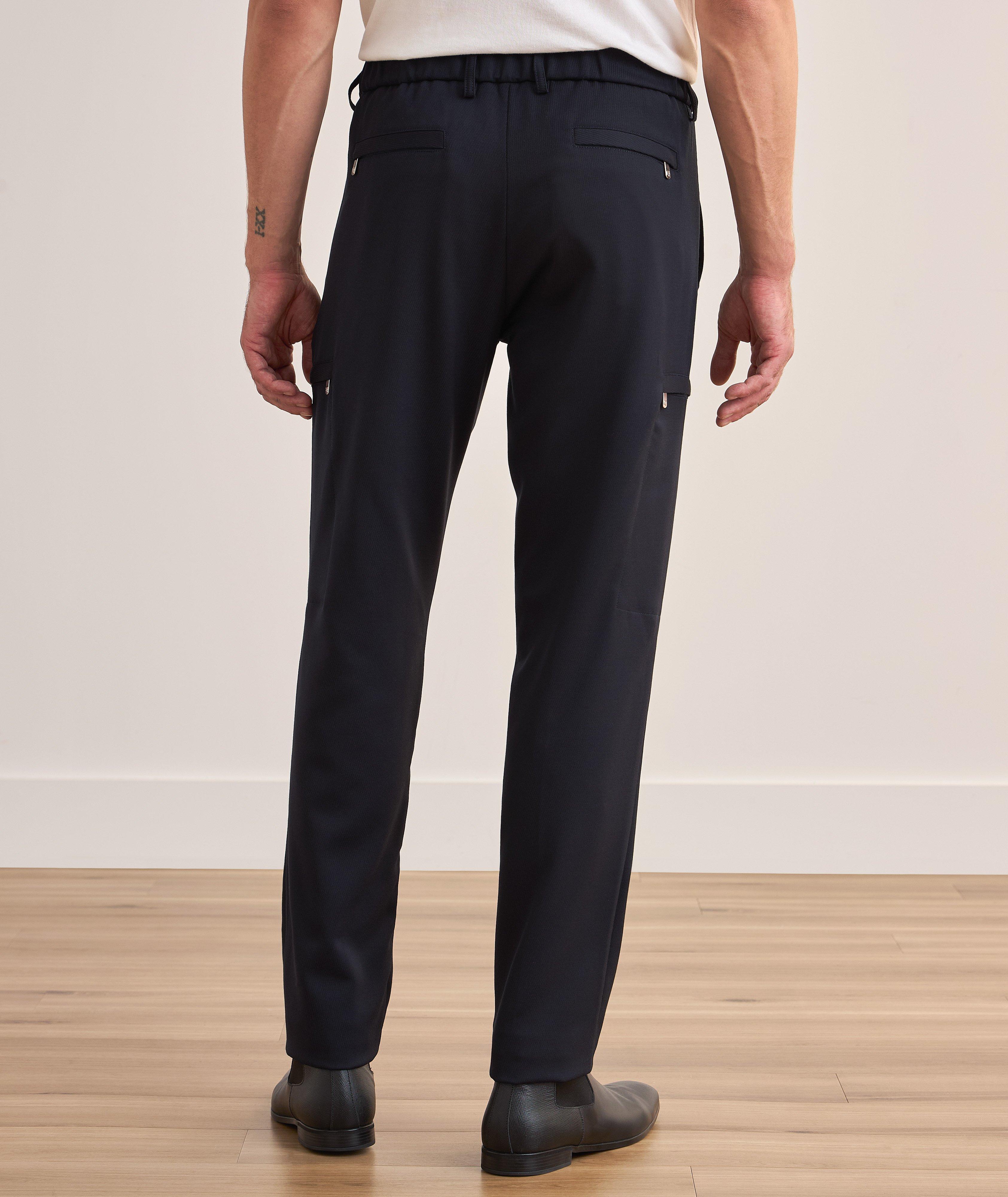 Stretch-Wool Cargo Pants image 2