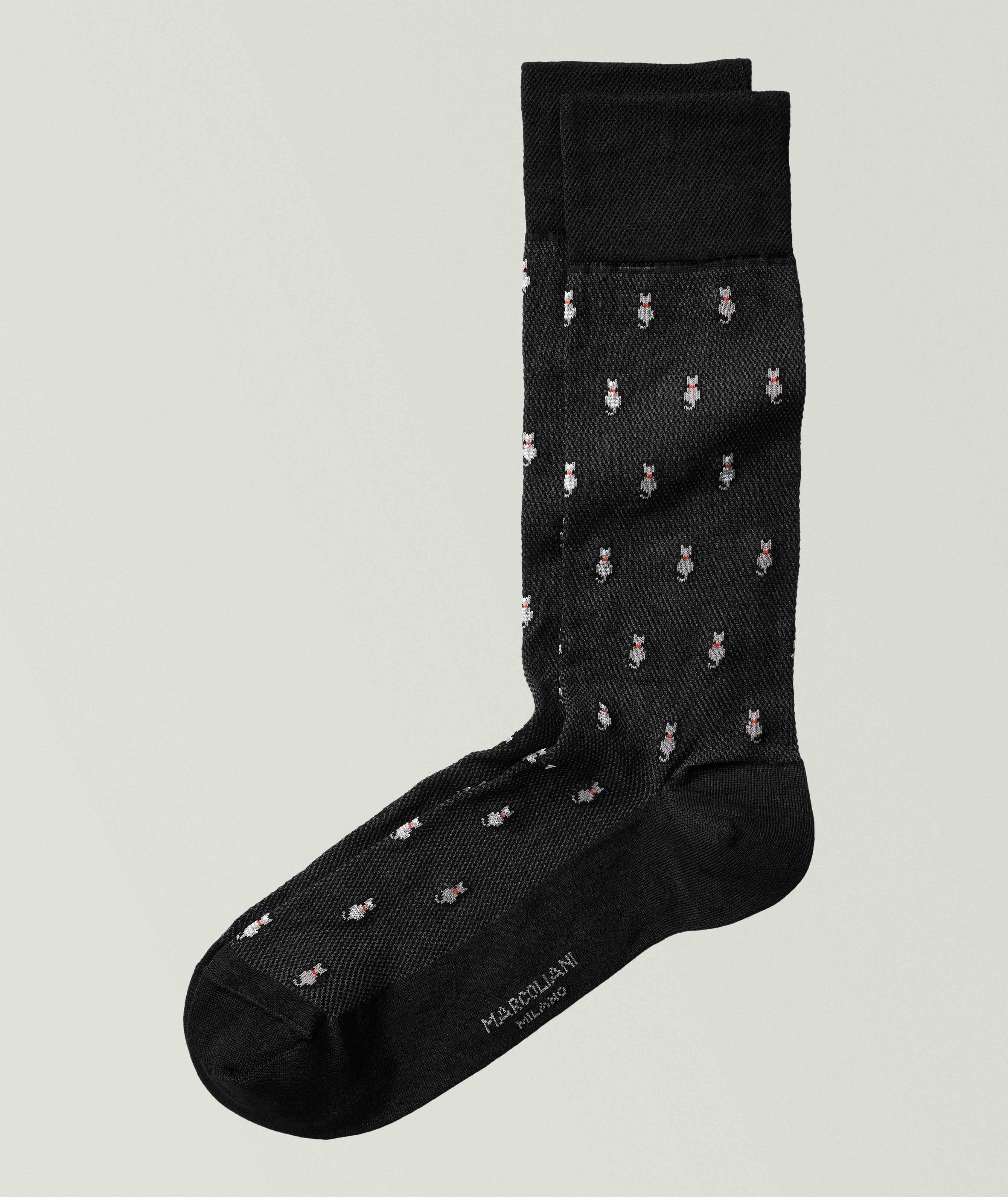 Tiny Cat Pima Socks