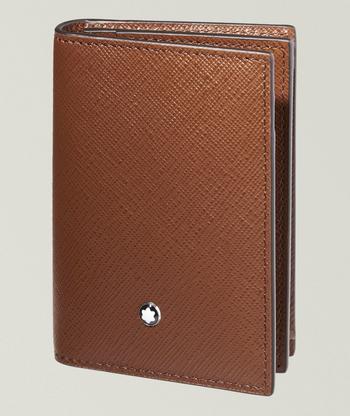 Brunello Cucinelli Grained Leather XL Cardholder | Wallets