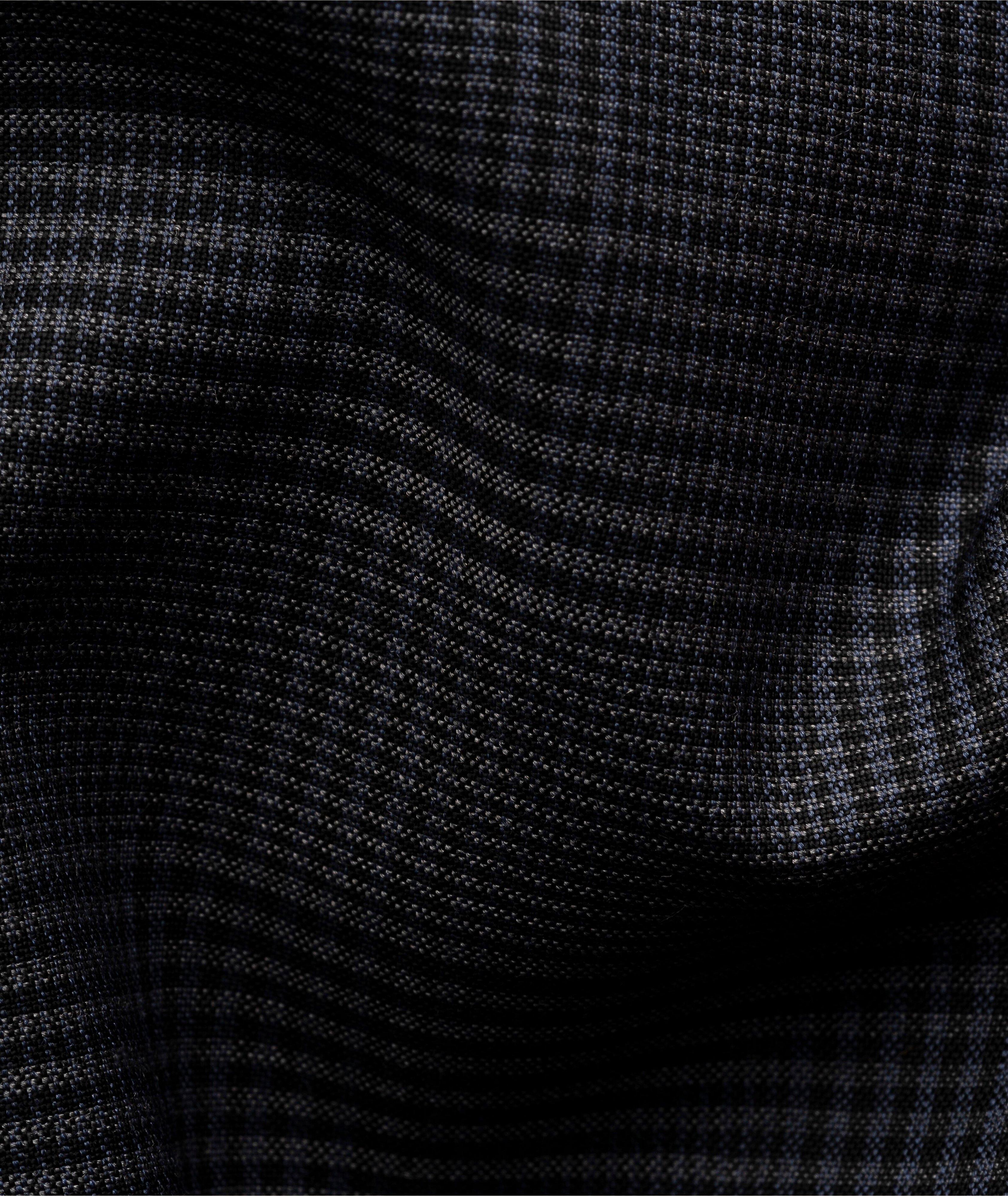 Slim-Fit Check Merino Wool Shirt image 6
