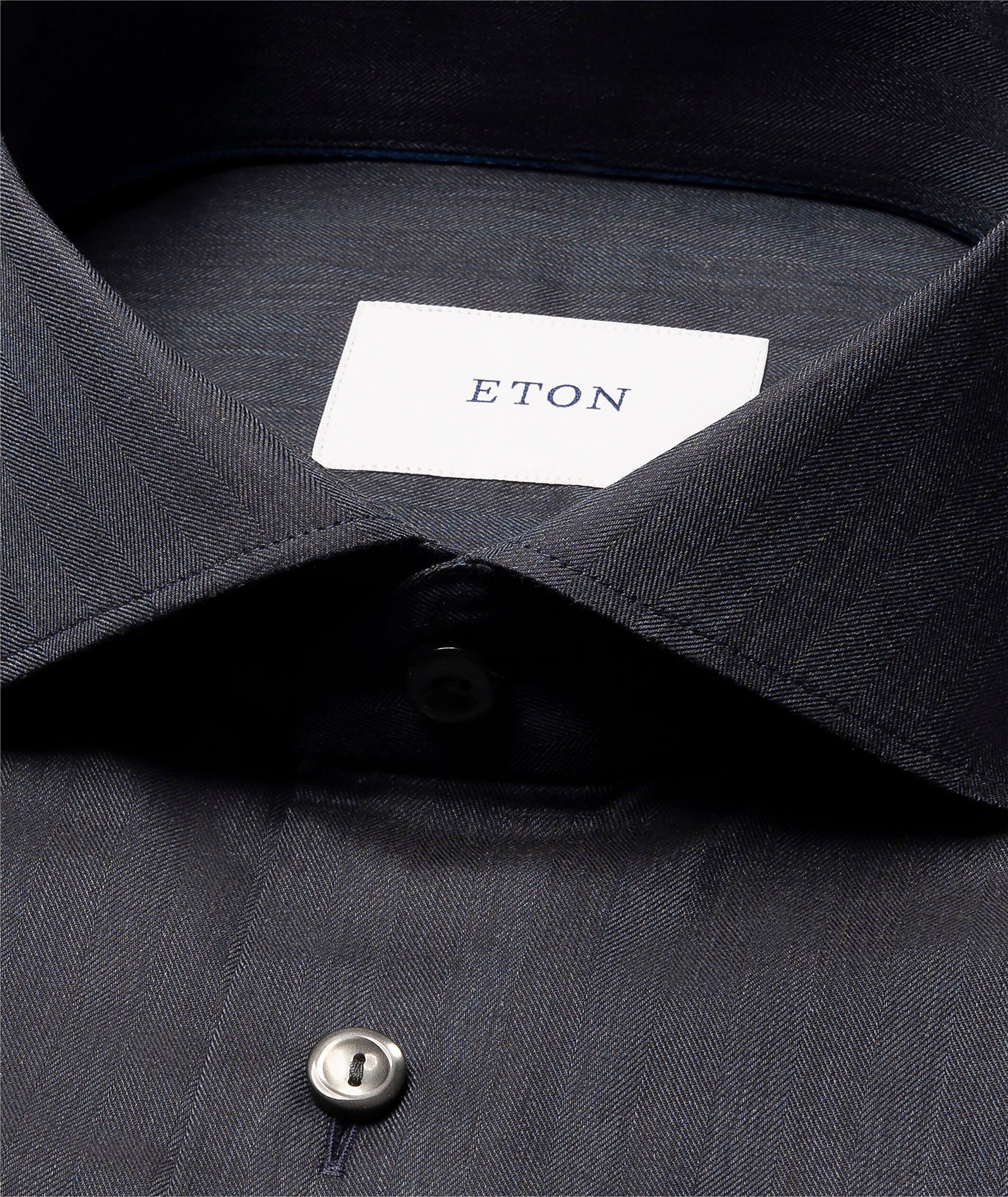 Slim-Fit Signature Flannel Dress Shirt image 1