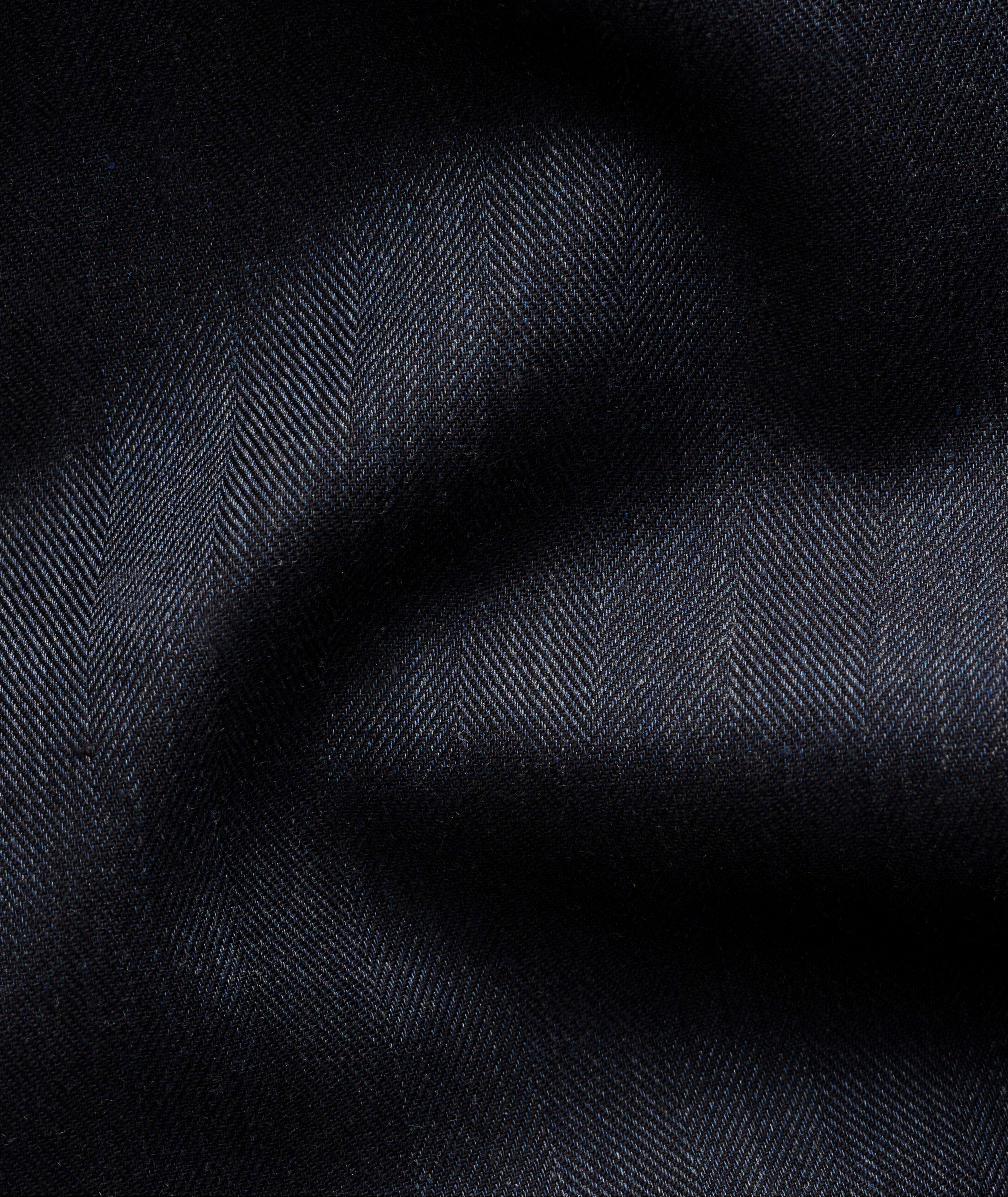 Slim-Fit Signature Flannel Dress Shirt image 6