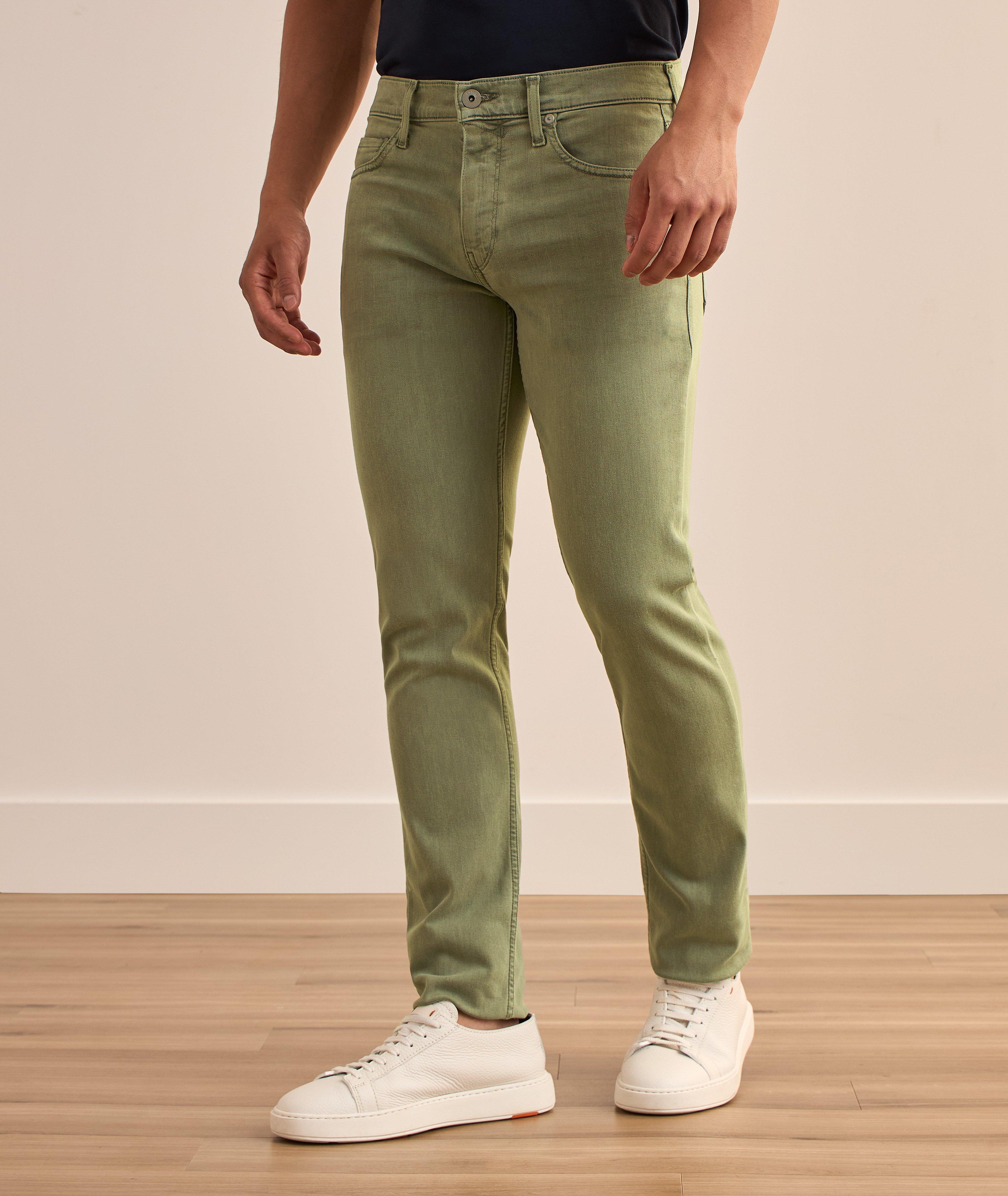 Pantalon Lennox en coton extensible de coupe amincie image 2