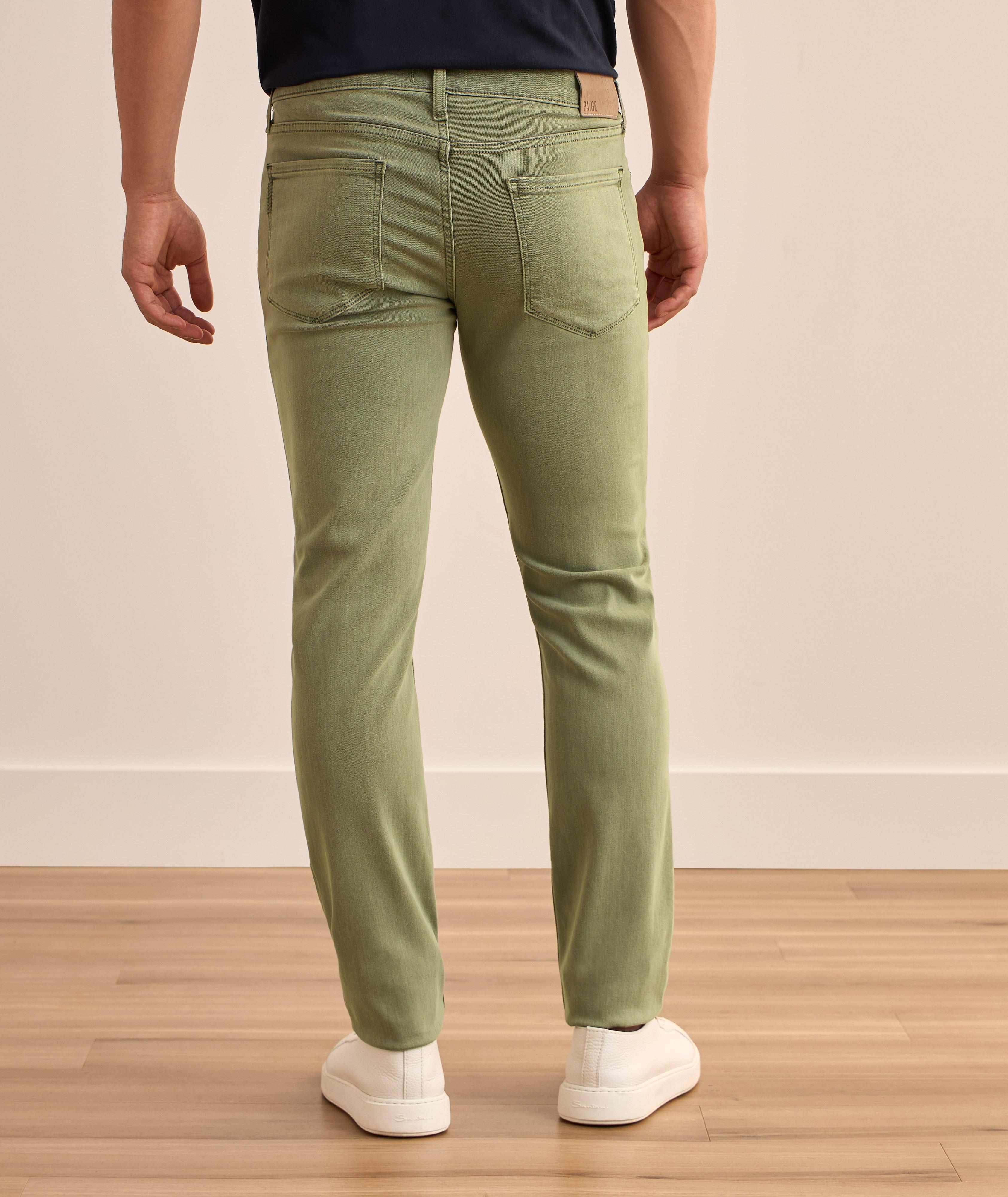 Pantalon Lennox en coton extensible de coupe amincie image 3