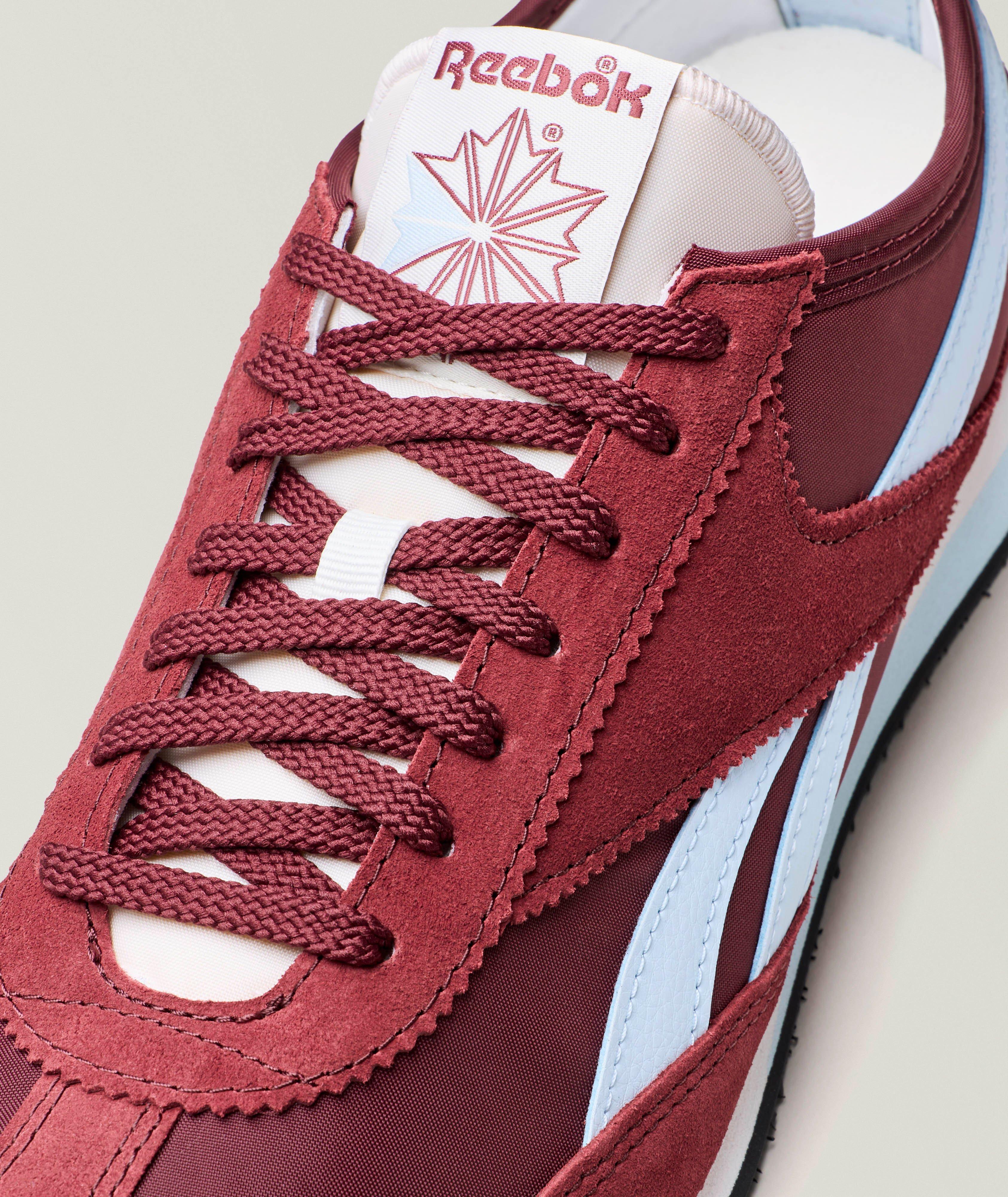 R400 Nylon & Suede Sneakers image 2