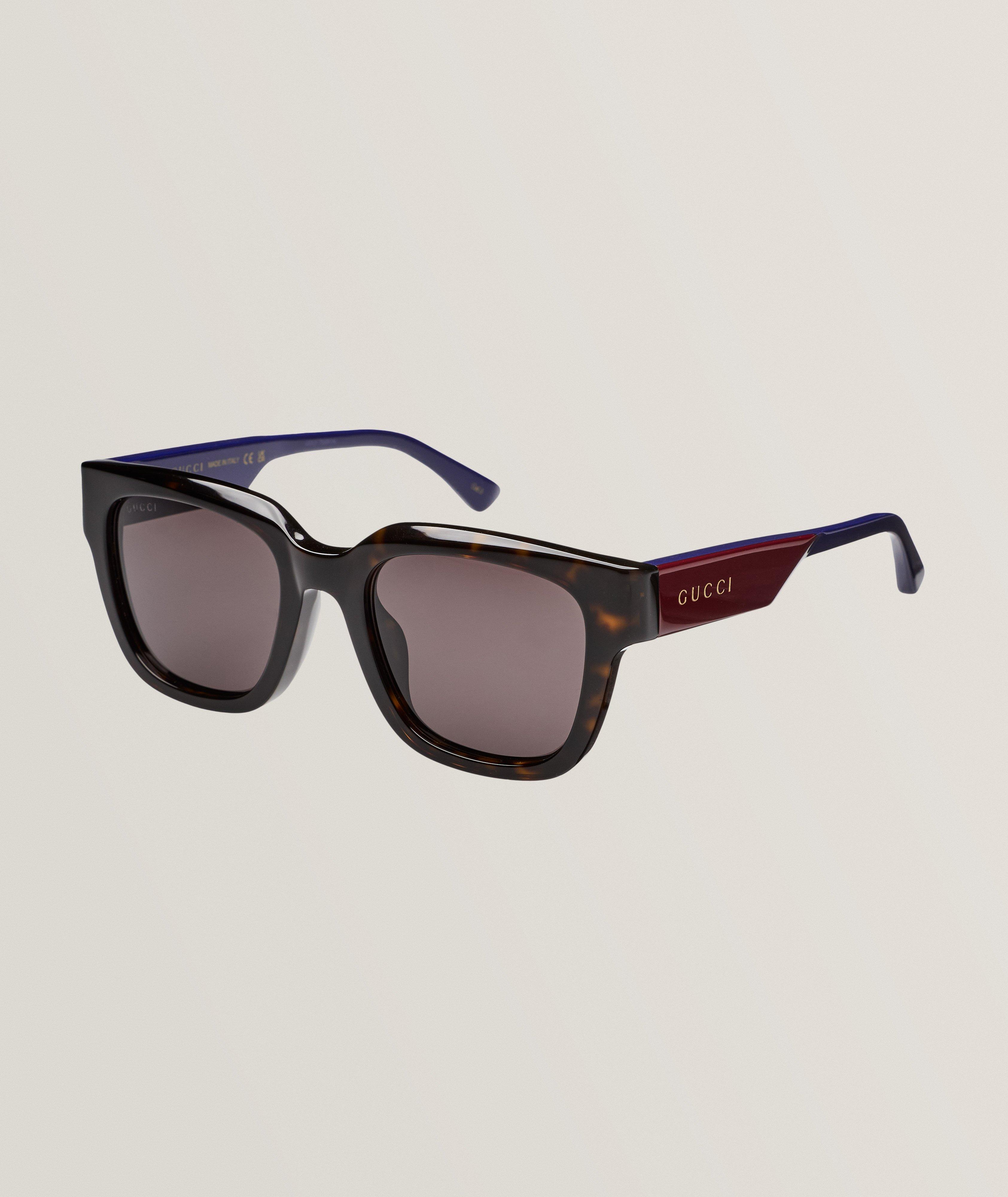 Gucci Rectangular Acetate Sunglasses 
