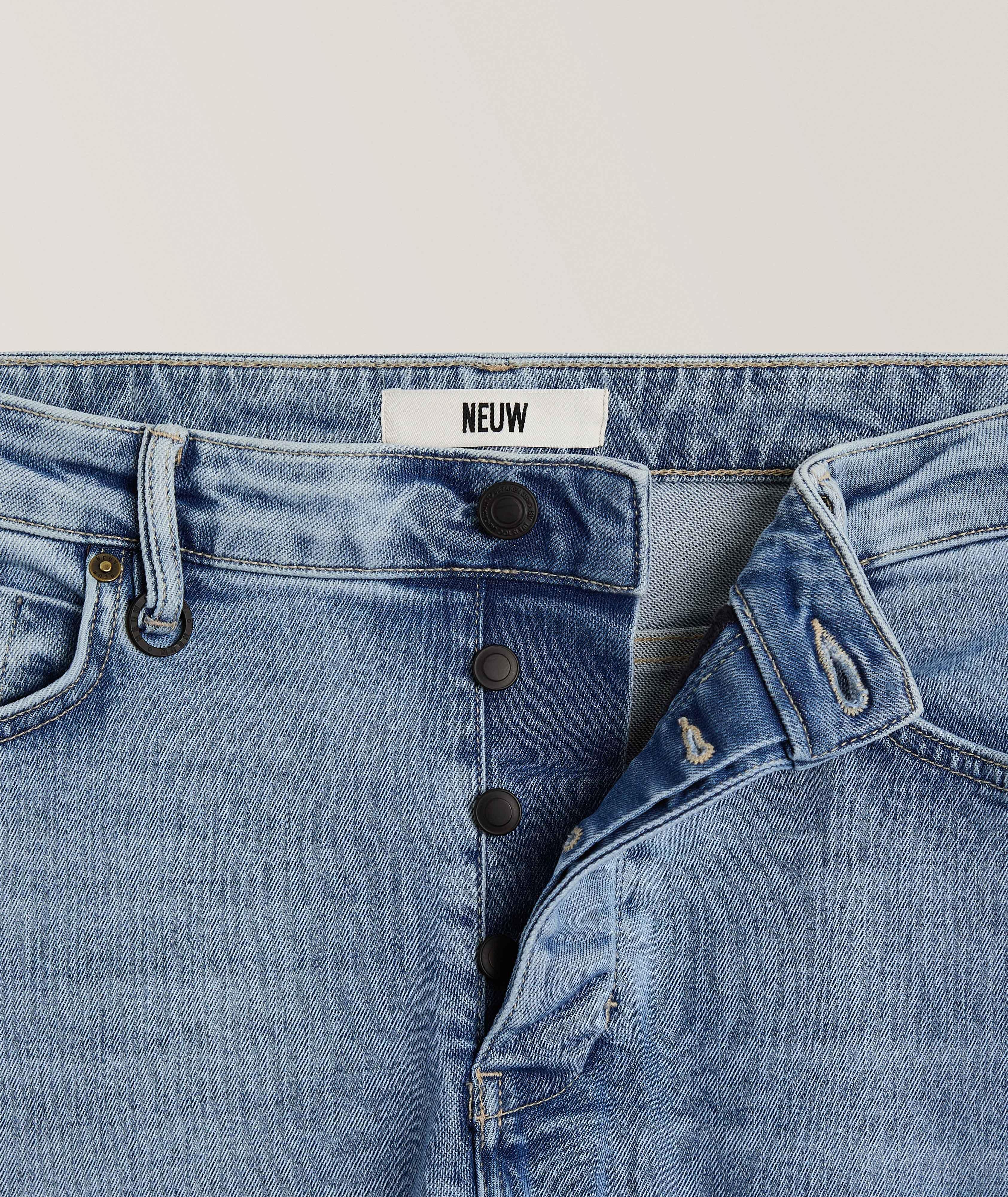 Lou Straight-Fit Stretch-Cotton Jeans  image 4