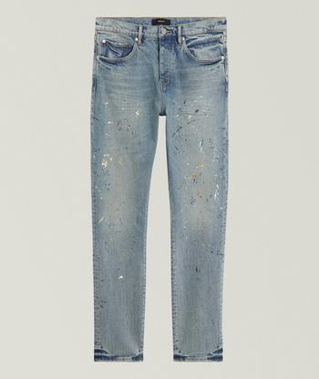 Acne Studios 2021 Distressed Paint Splatter Jeans | Jeans