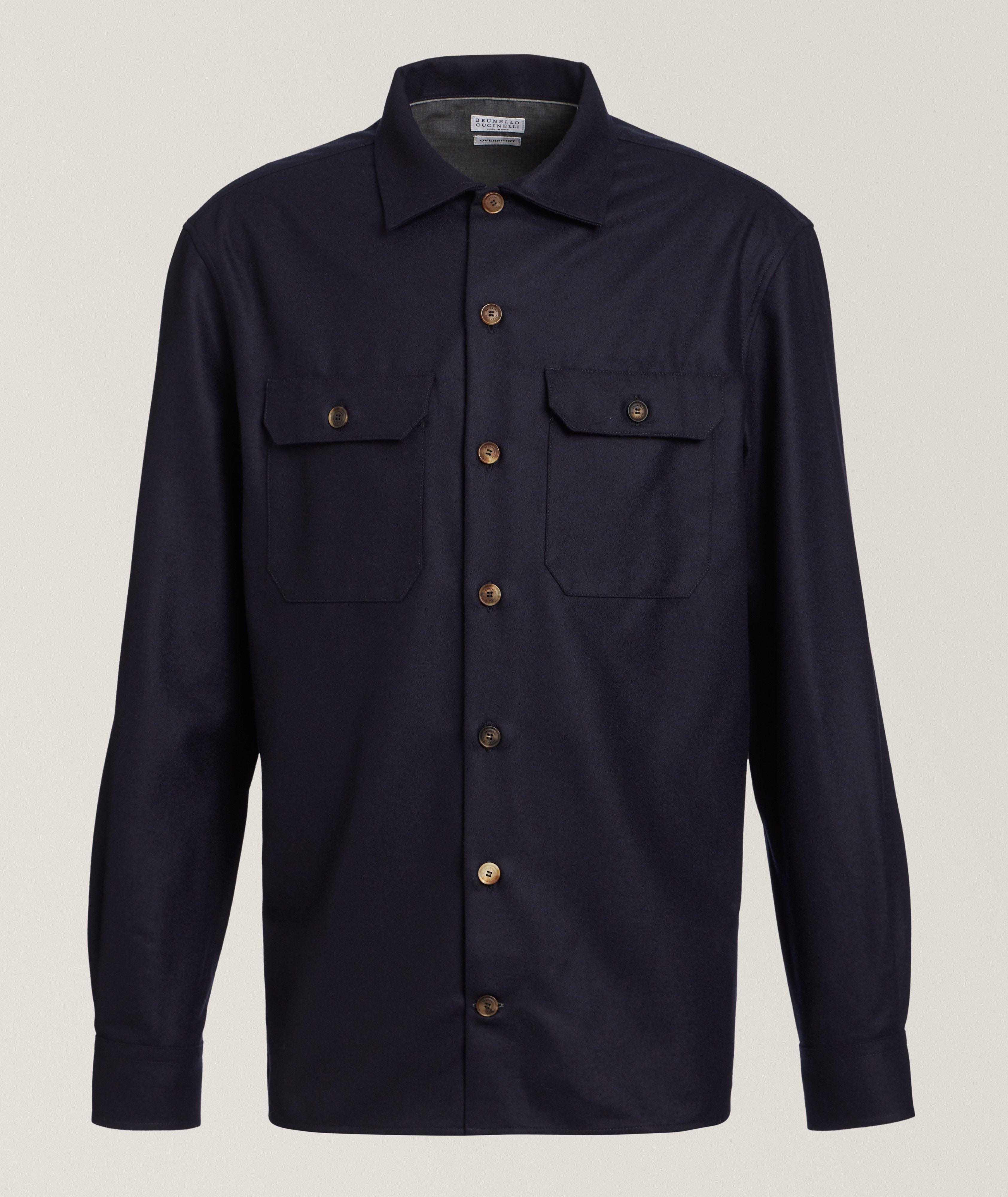 Virgin Wool Overshirt