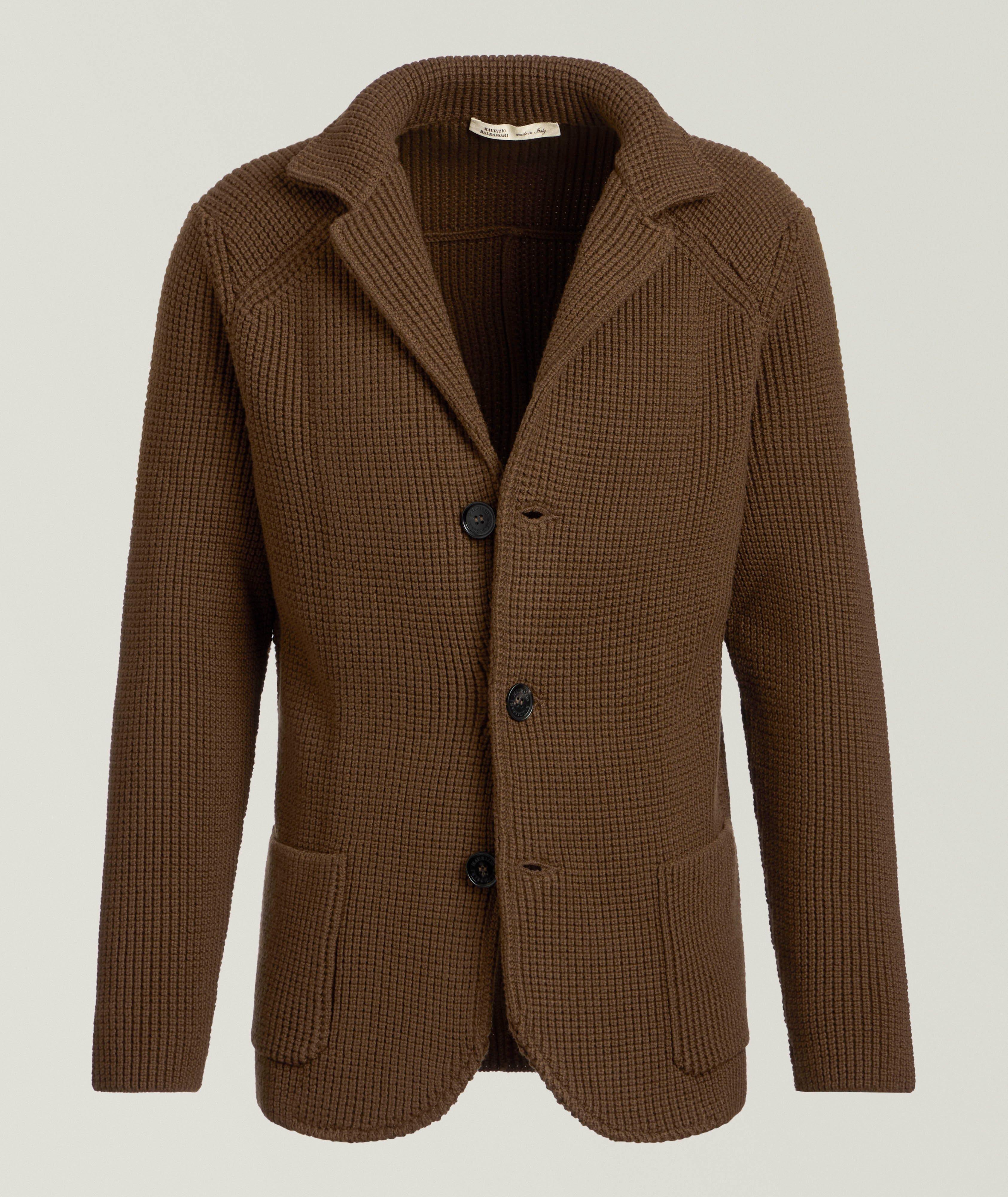 Maurizio Baldassari Brenta Virgin Wool Cardigan