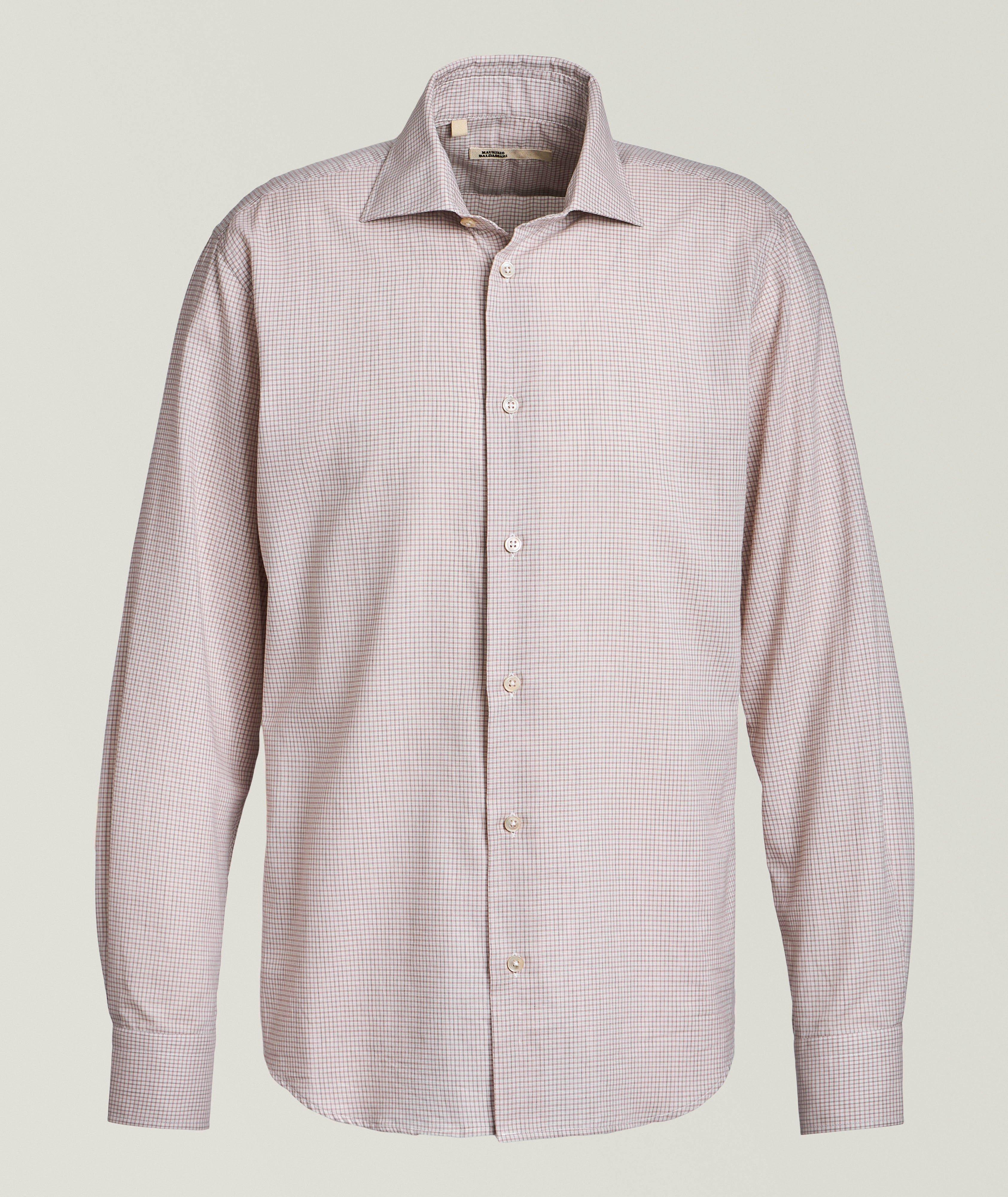 Maurizio Baldassari Check Cotton Shirt