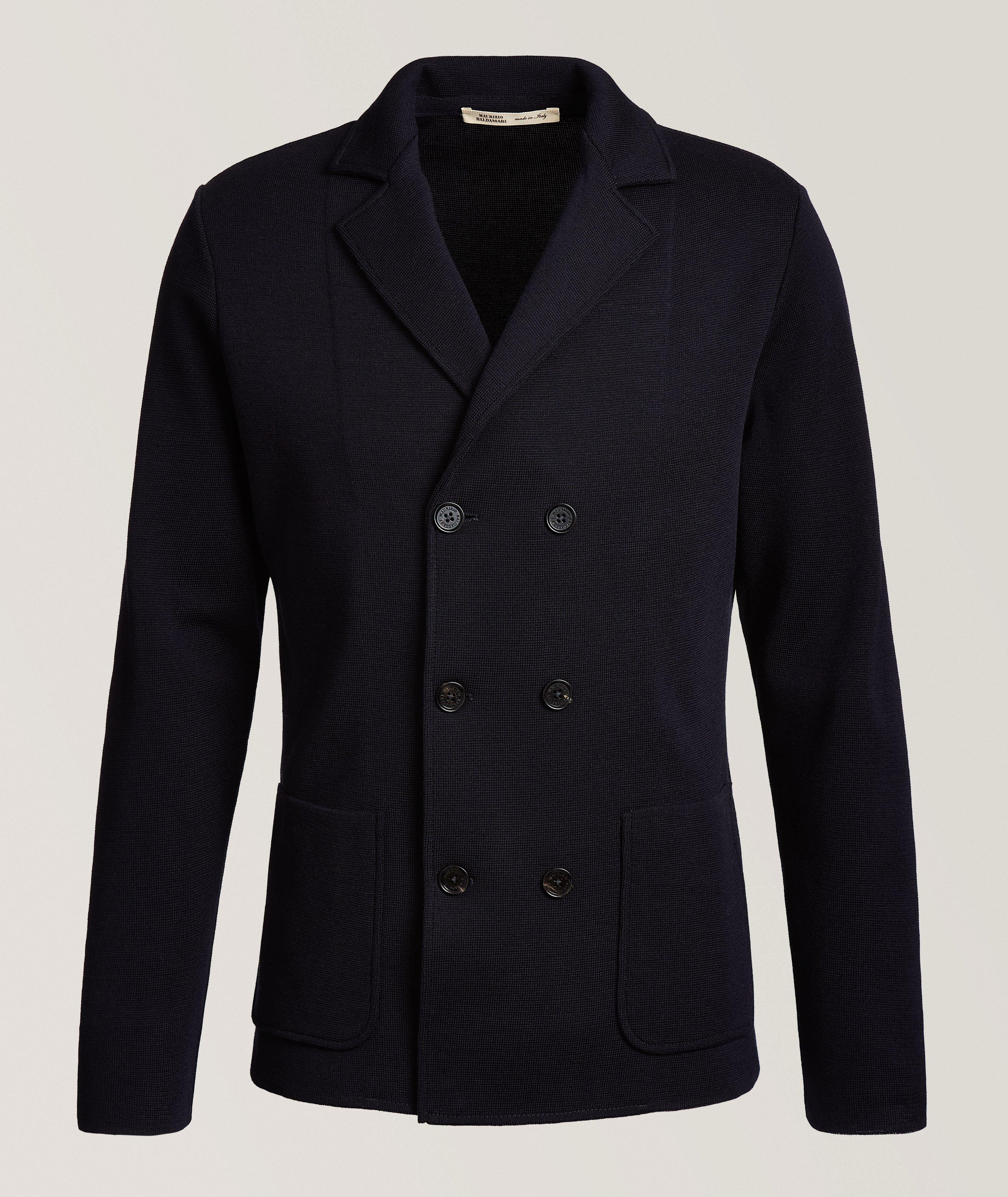Maurizio Baldassari Double-Breasted Milano Stitch Cardigan