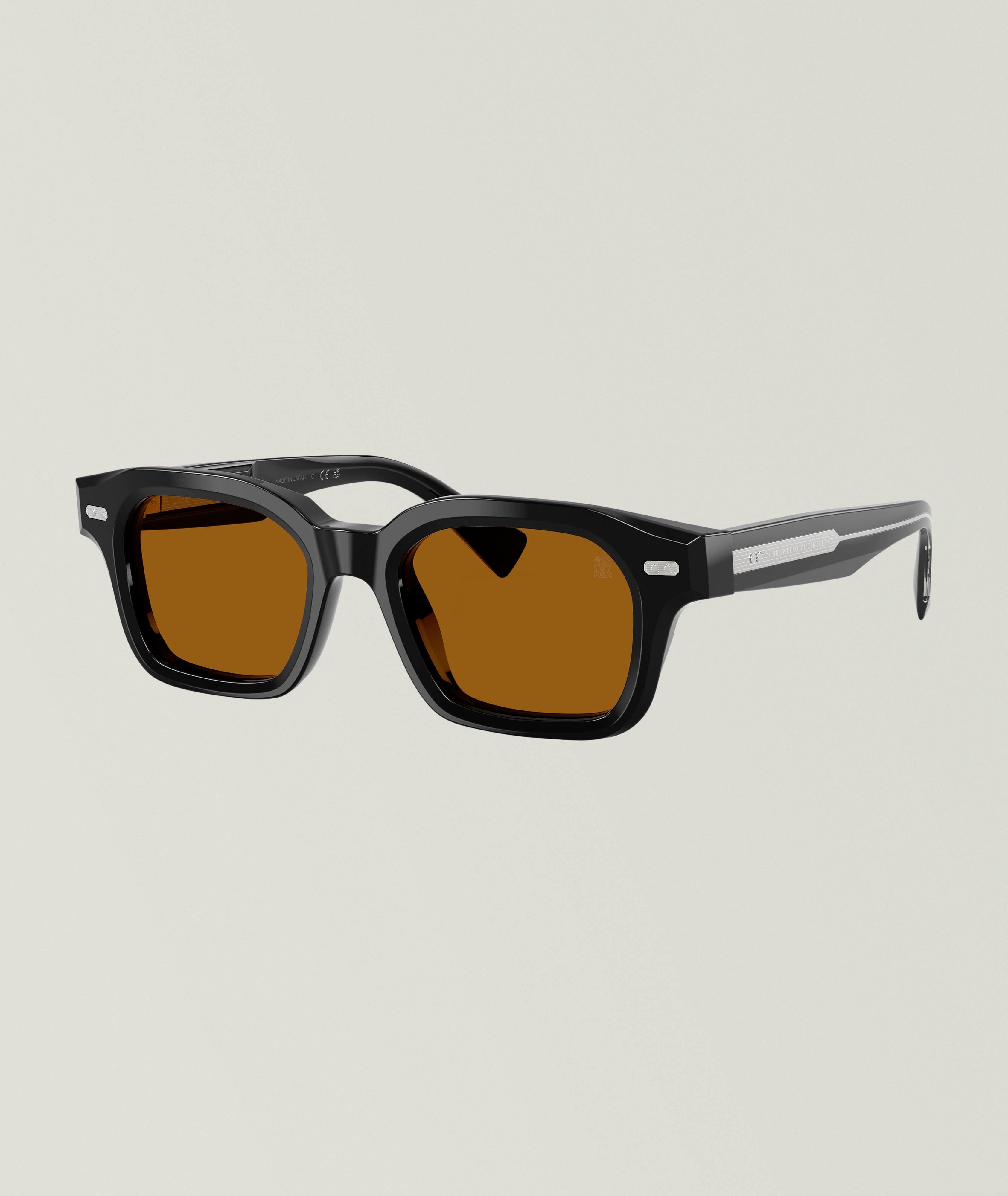 Jared Rectangular Acetate Sunglasses