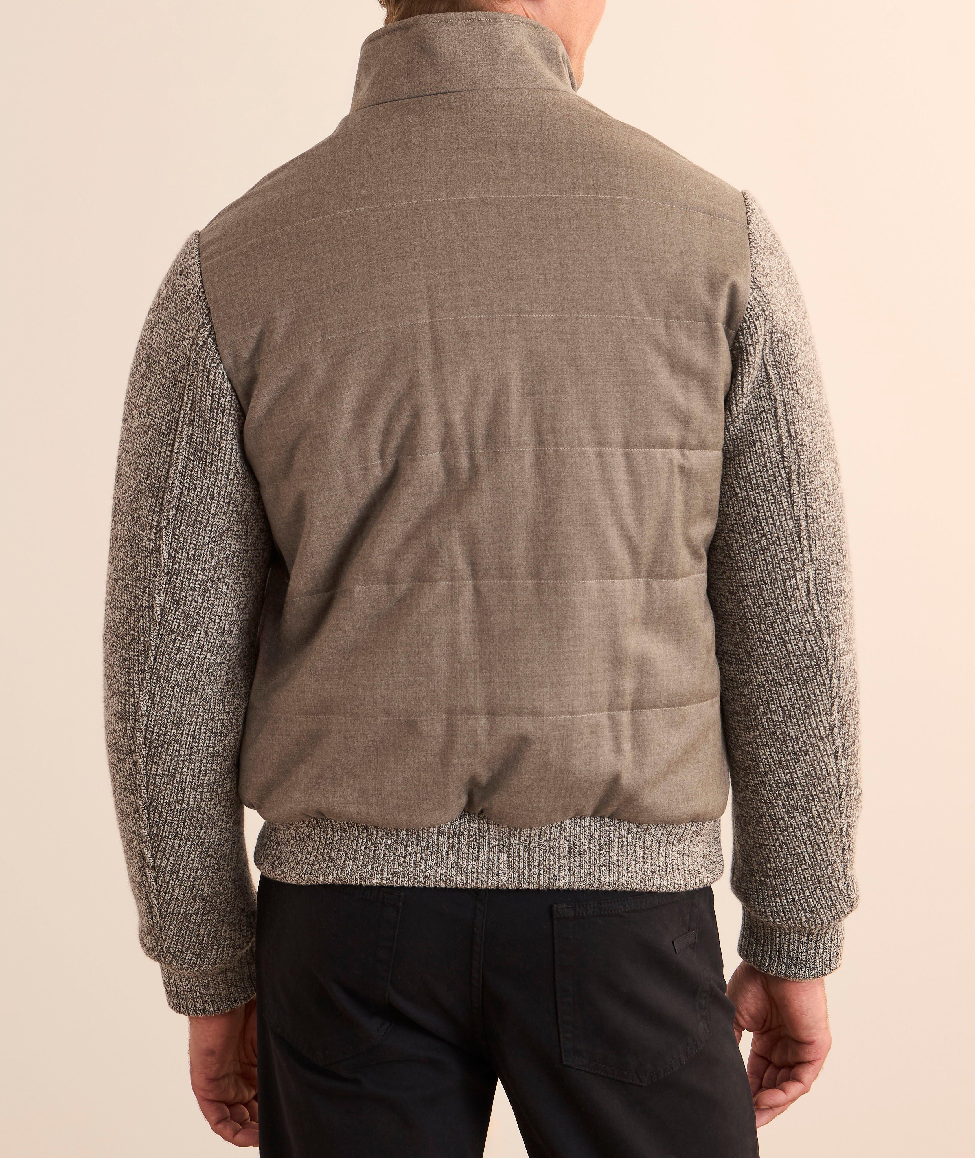Wool-Blend Hybrid Jacket image 2